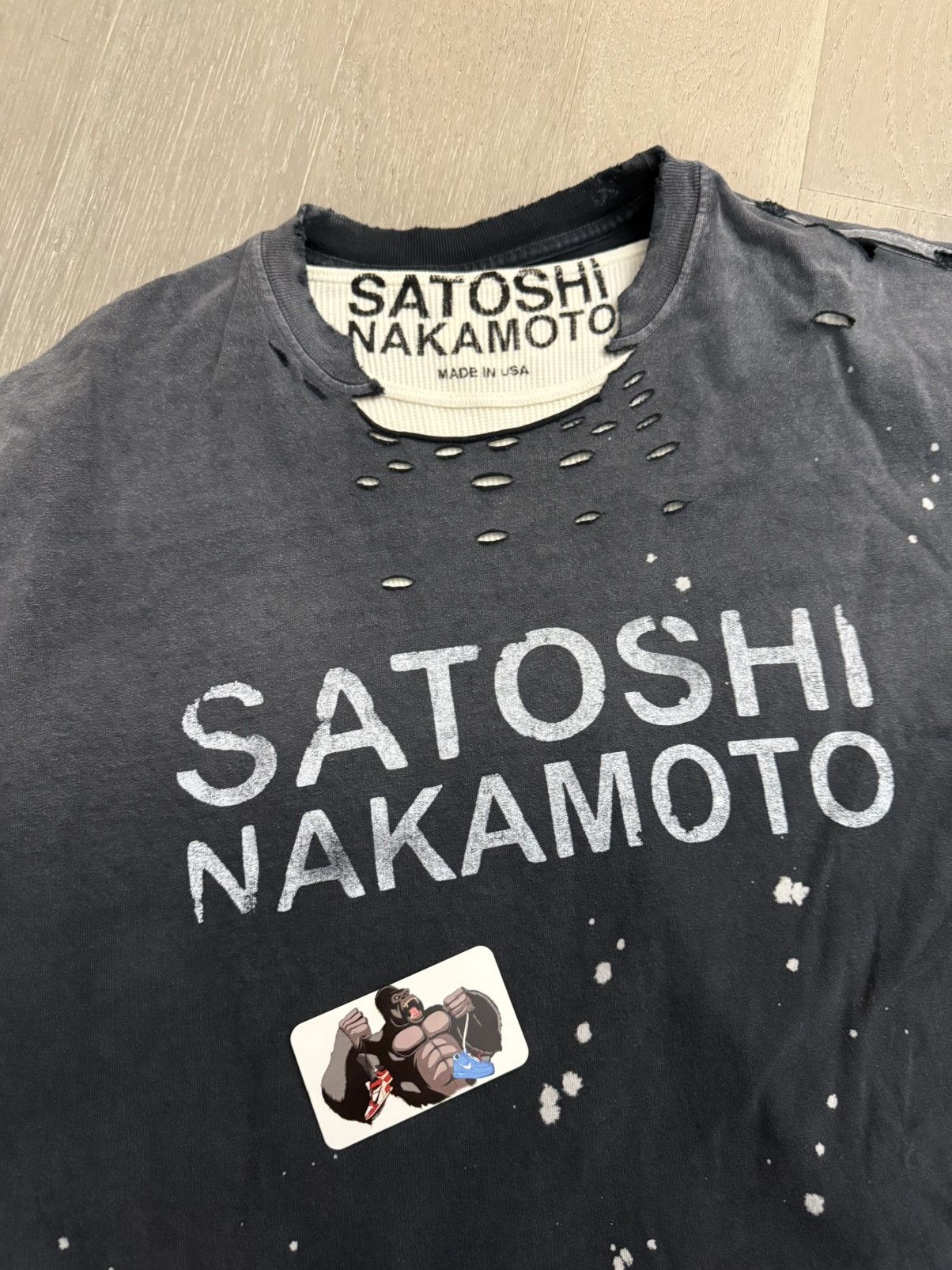 Satoshi Nakamoto SATOSHI NAKAMOTO LUKE T-SHIRT THERMAL Size US XXL / EU 58 / 5 - 4 Thumbnail