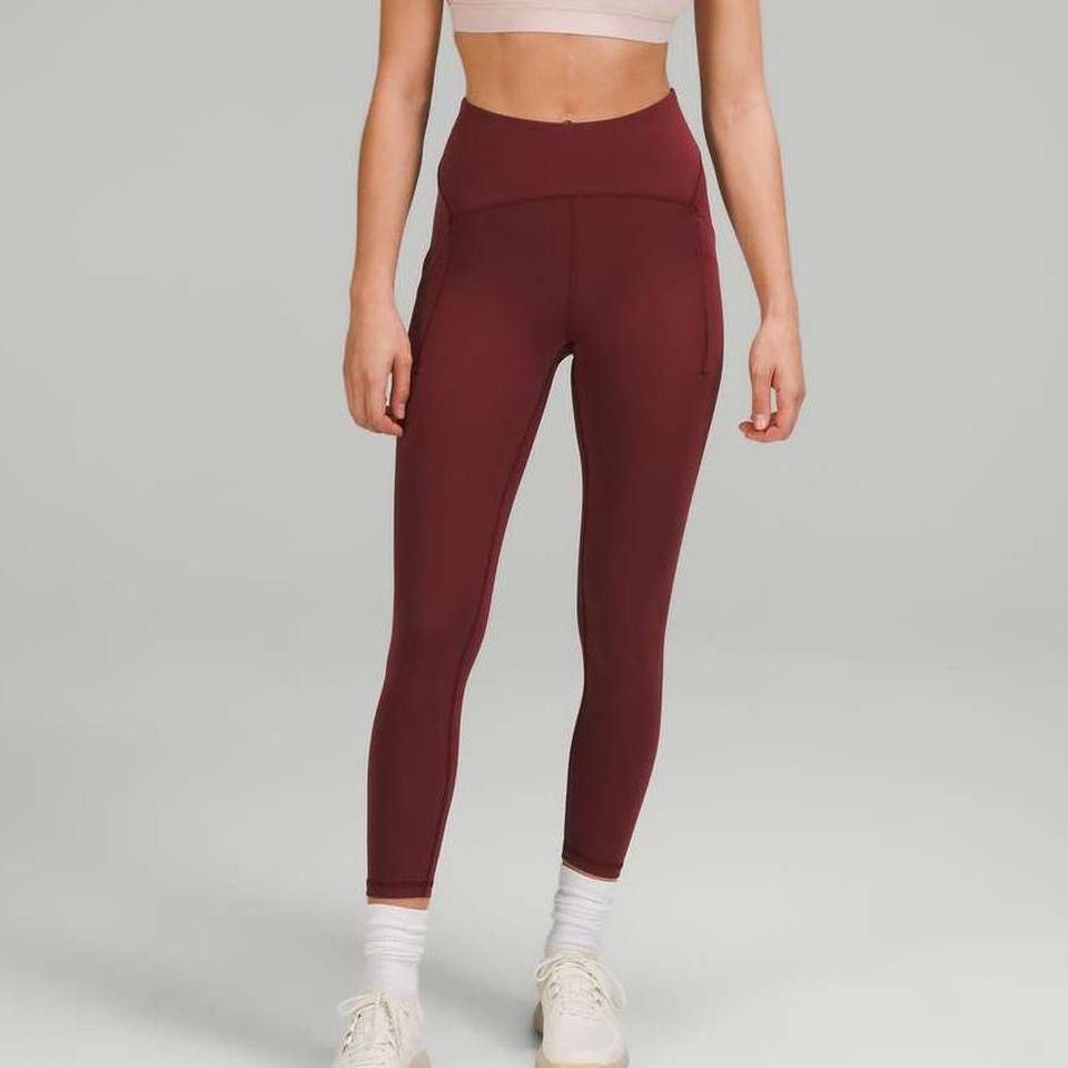 Lululemon Lululemon Power Thru Leggings Size 30" / US 8 / IT 44 - 1 Thumbnail