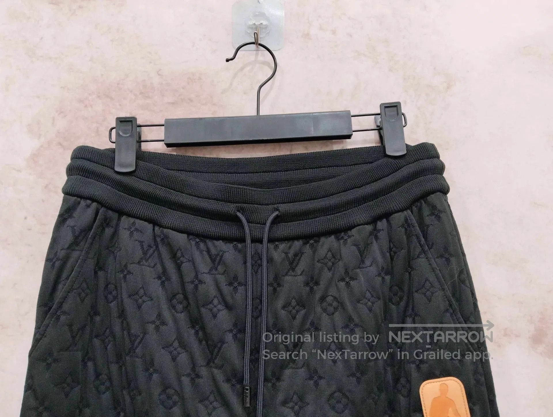 Louis Vuitton Black Quilted Pattern Casual Pants Size 32. Size US 32 / EU 48 - 6 Thumbnail
