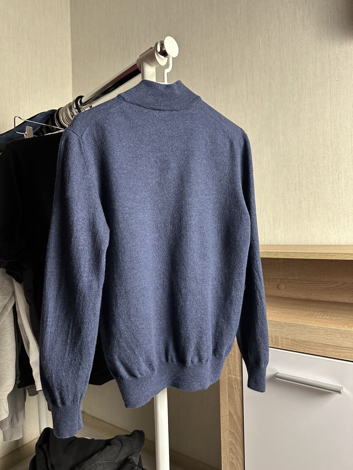 Gran Sasso Gran Sasso Wool Lana Wool half zip sweater Size US M / EU 48-50 / 2 - 6 Thumbnail