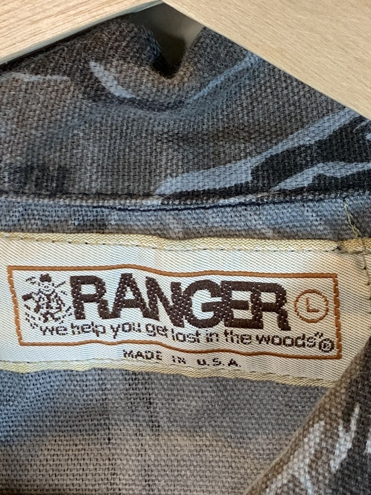 Vintage *RARE* Vintage 70’s Ranger Tiger Camo Button Jacket USA-Made Size US L / EU 52-54 / 3 - 8 Thumbnail