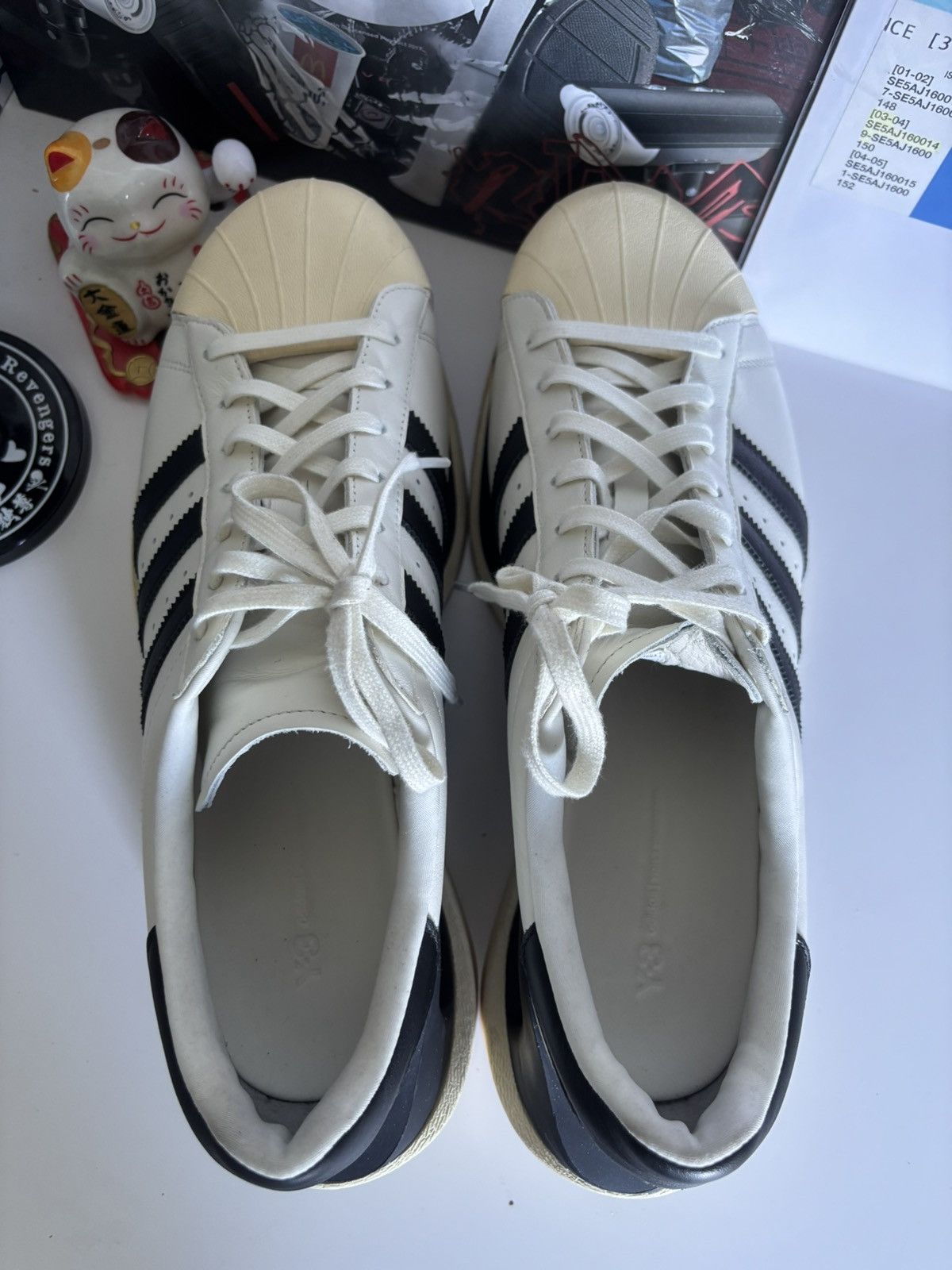 Adidas × Y-3 Y-3 gendo superstar platform shoes Size US 12 / EU 45 - 9 Thumbnail