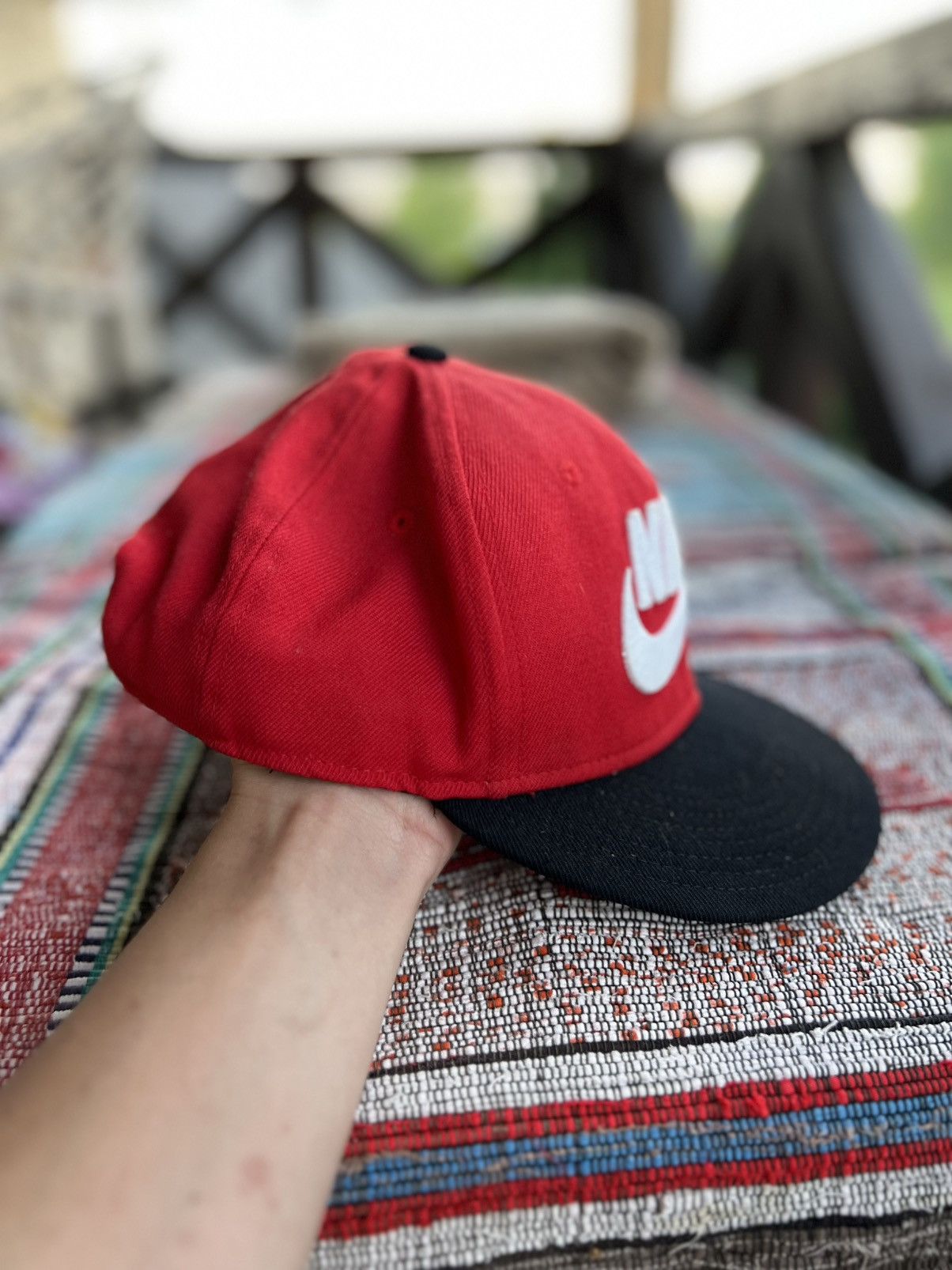 Nike 🔥 Vintage Nike Red 5-Panel Cap – One Size Size ONE SIZE - 3 Thumbnail