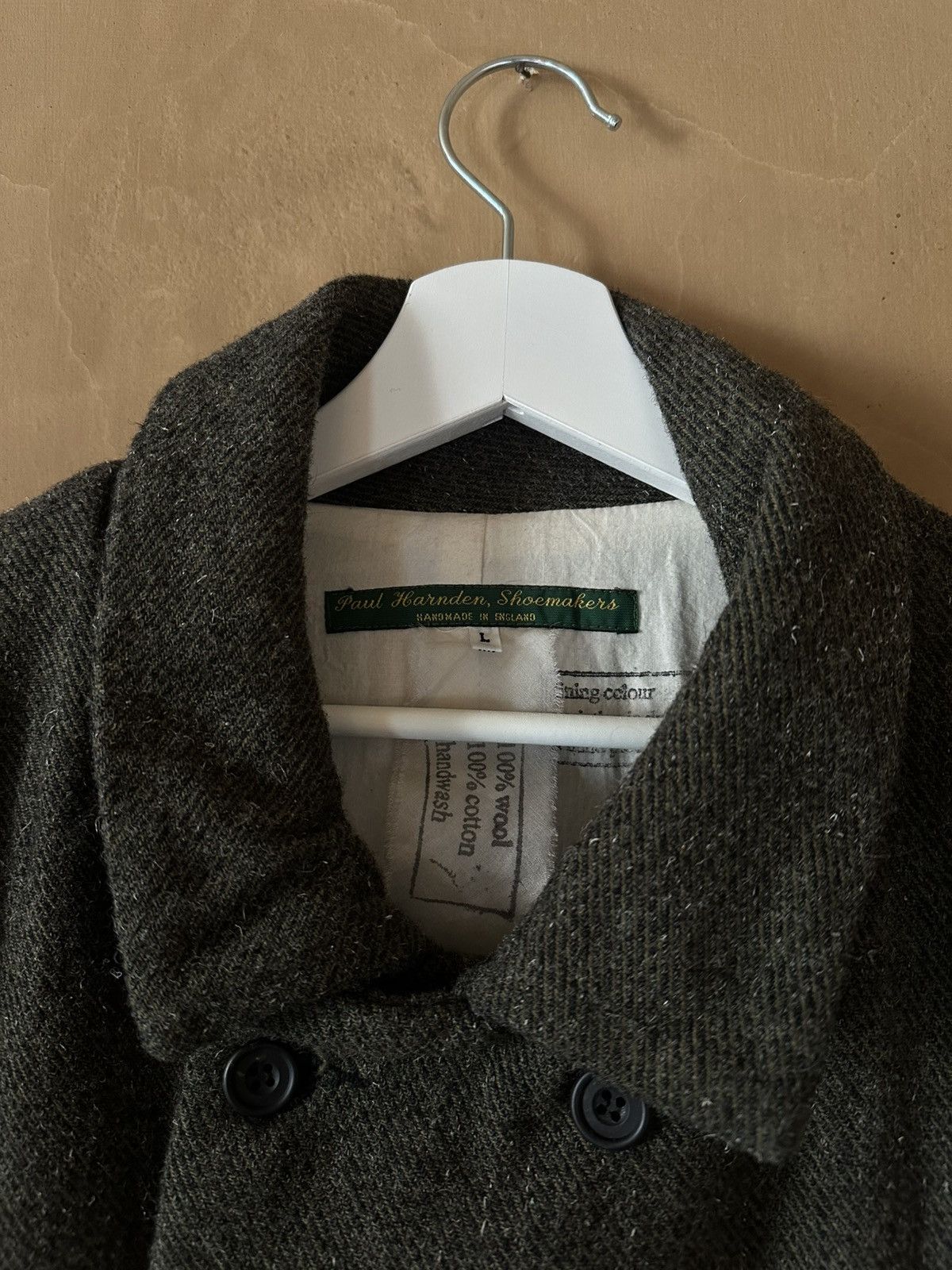 Paul Harnden Shoemakers PAUL HARNDEN TWEED ARTIST JACKET Size 48L - 8 Thumbnail