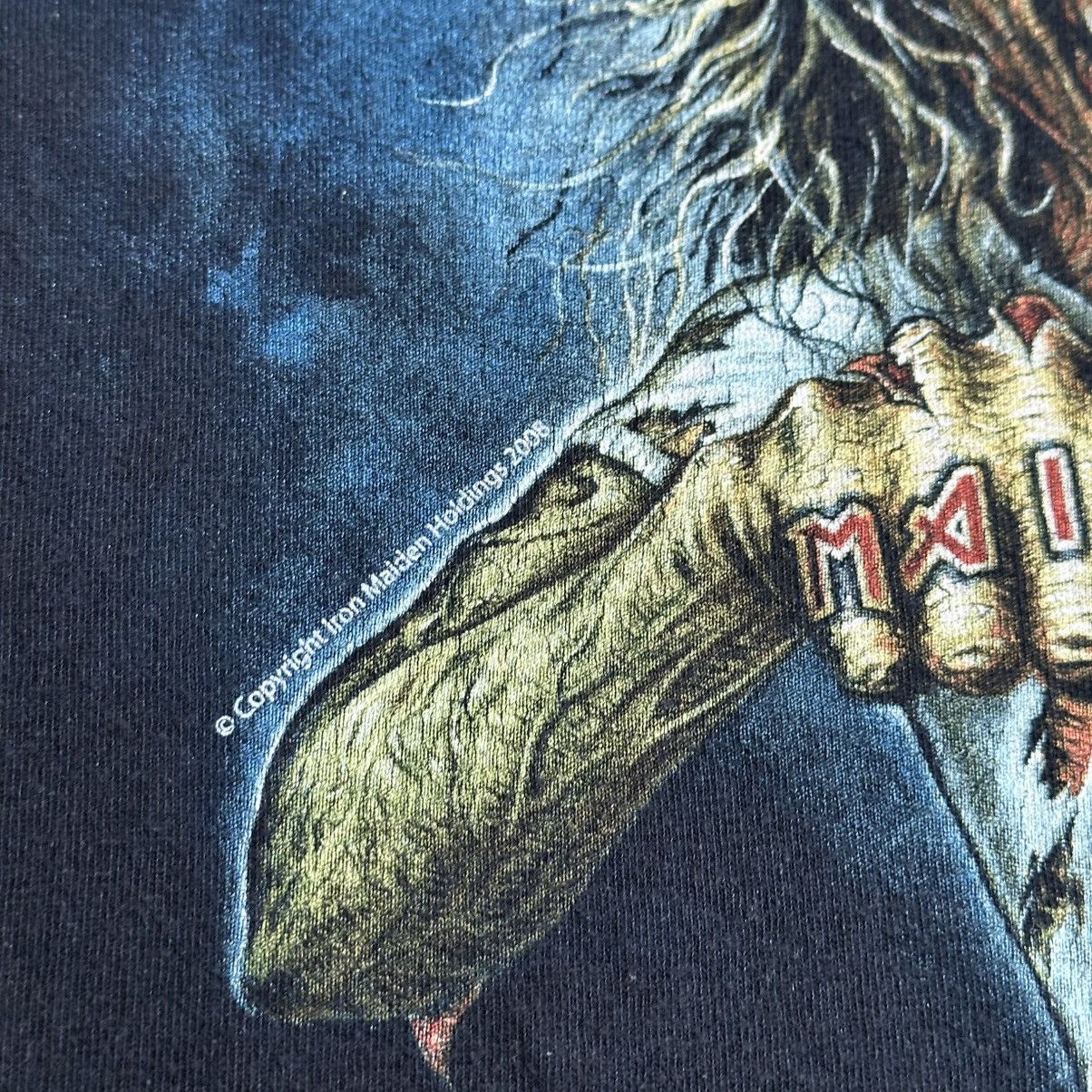 Iron Maiden Vintage 2008 Iron Maiden Heavy Metal Promo Band Tee Size US L / EU 52-54 / 3 - 4 Thumbnail