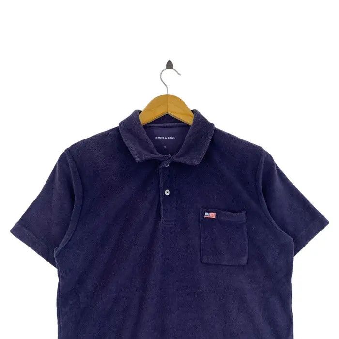 Beams Plus BEAMS PLUS B MING Collection Plain Indigo Polo Size US M / EU 48-50 / 2 - 2 Thumbnail
