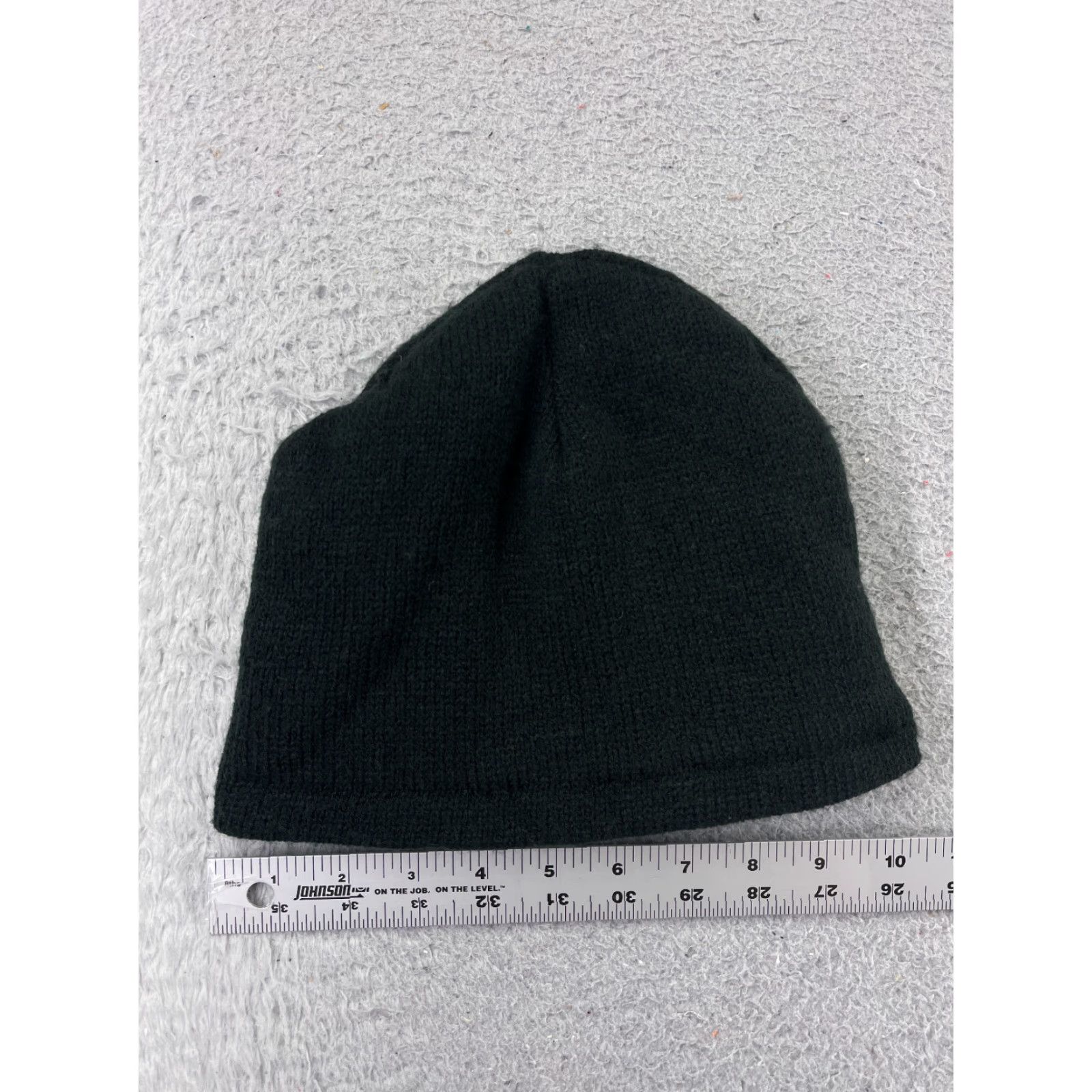 Port & Company Port & Company Flotek Beanie Toque Beanie Adult One Size Black Knit Embroidered Acrylic Poly Lined Adjustable Lined Unisex Hats Men Women Womens Mens Size ONE SIZE - 3 Thumbnail