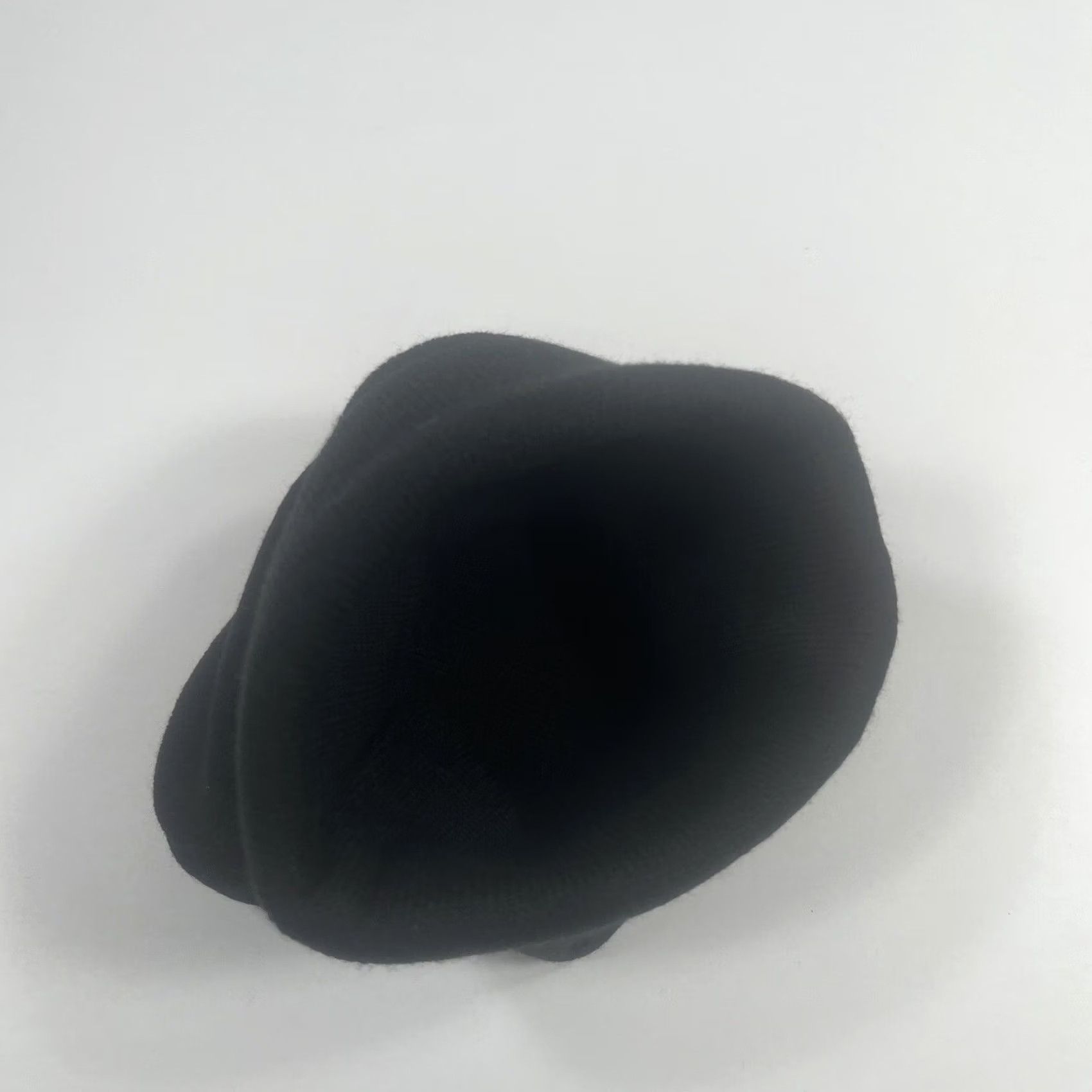 Vintage Hit Beanie Adults Solid Black Knit Winter Ski Hat Cap Unisex Adults Foundry Style Ski Theme Mens Womens Size ONE SIZE - 7 Thumbnail