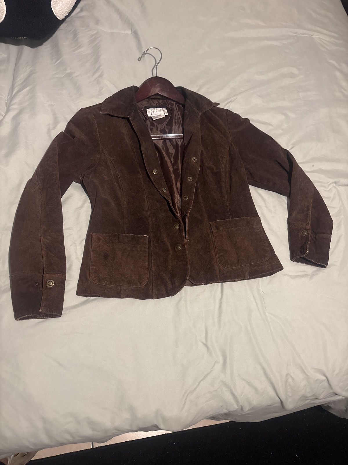 Other Vintage brown suede Size S / US 4 / IT 40 - 1 Thumbnail