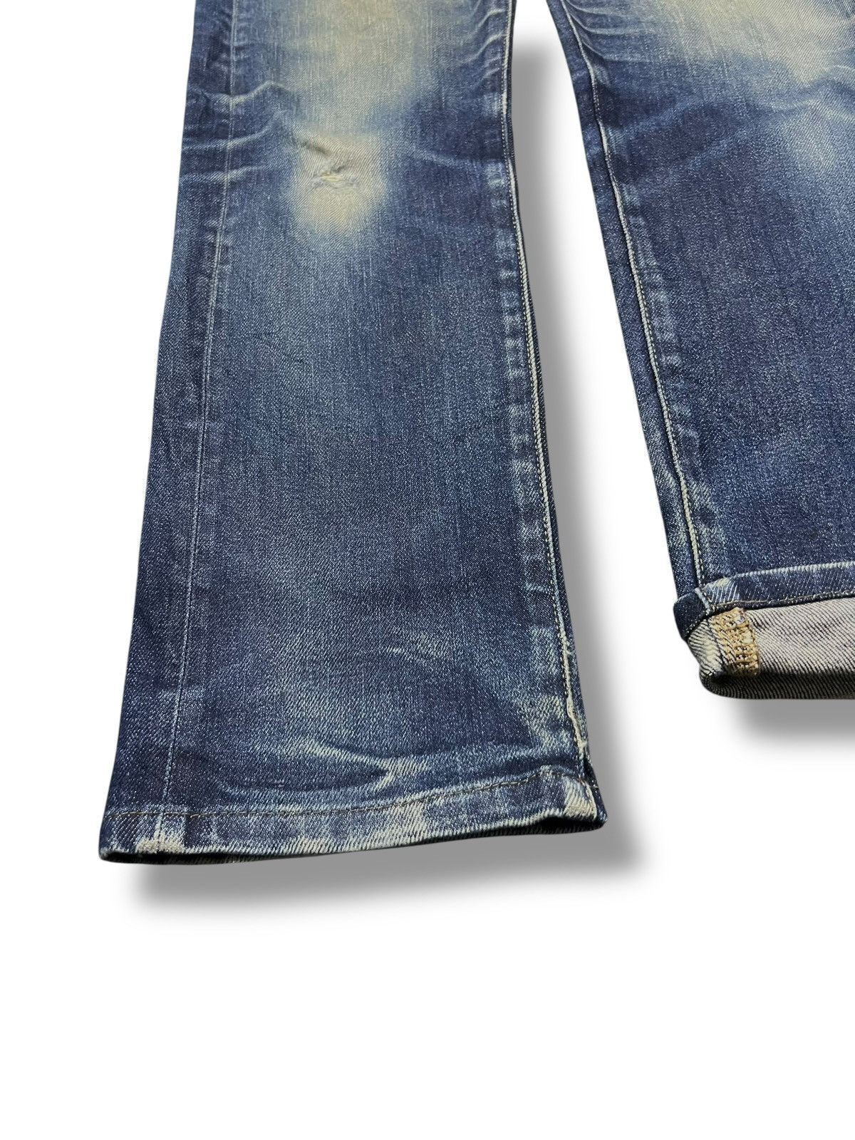 Uniqlo Vintage Uniqlo Selvedge Denim Japan - Faded Rusty Wash Jeans Size US 34 / EU 50 - 6 Thumbnail