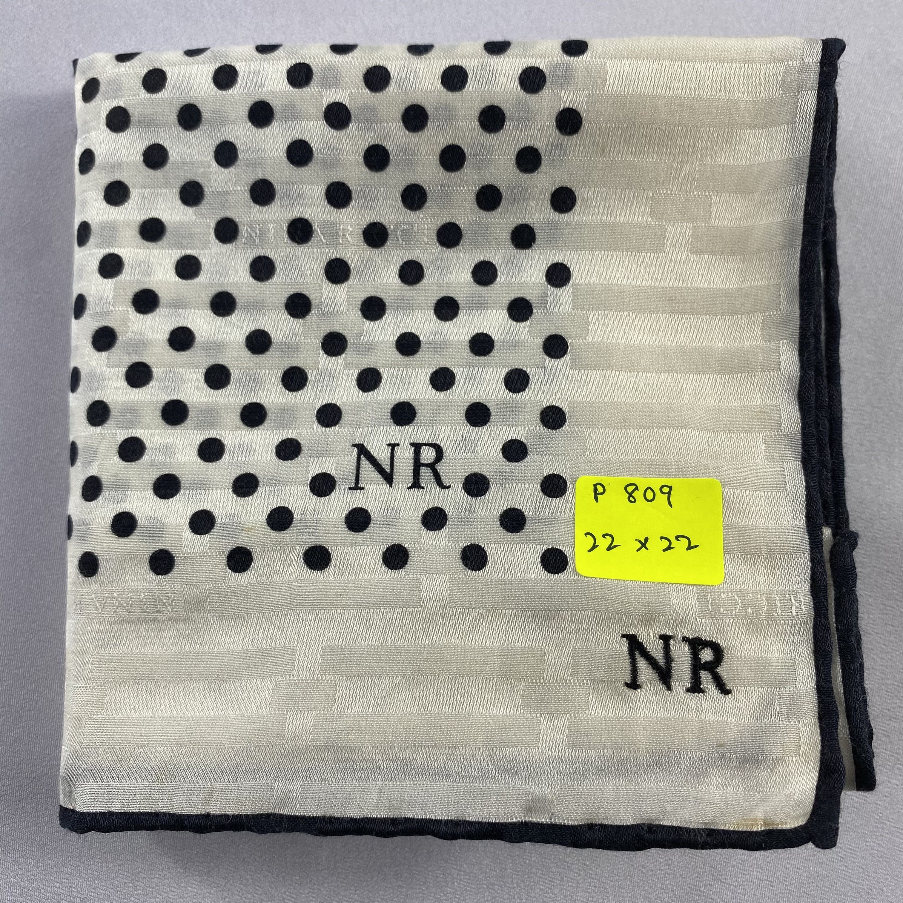 Nina Ricci × Vintage Nina Ricci Handkerchief / Neckerchief / Bandana-P809 Size ONE SIZE - 6 Thumbnail