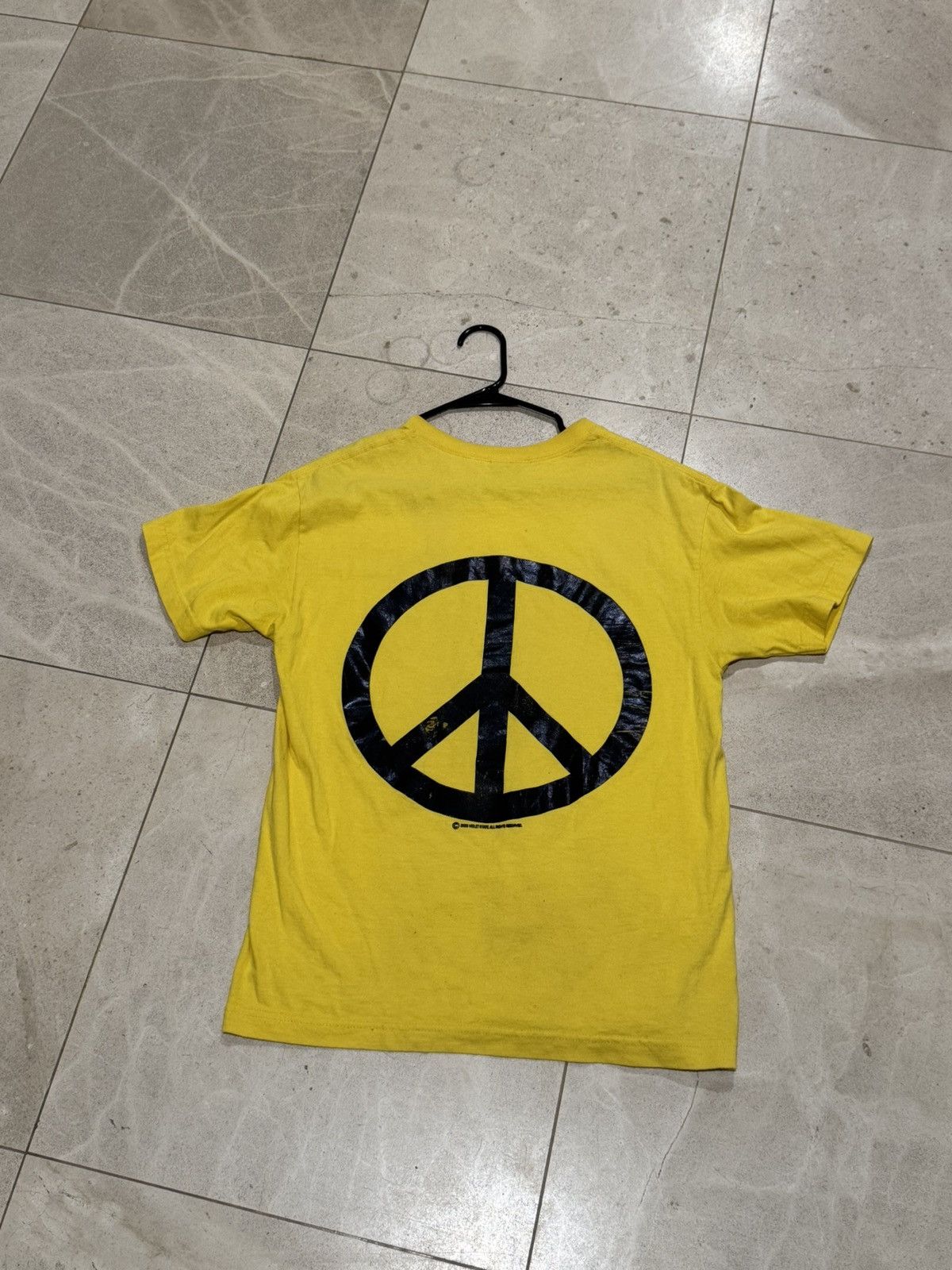 Supreme violet peace tee Size US M / EU 48-50 / 2 - 3 Thumbnail