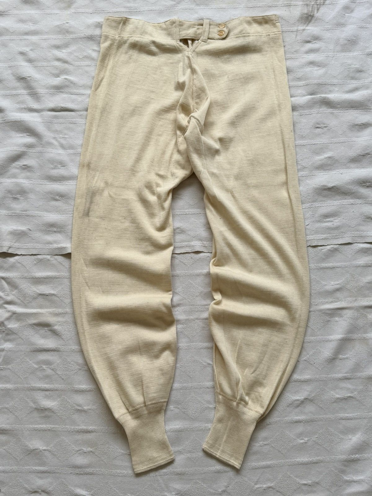 Vintage Vintage 1951 Dated French Military Underwear Thermal Pants Size US 32 / EU 48 - 5 Thumbnail