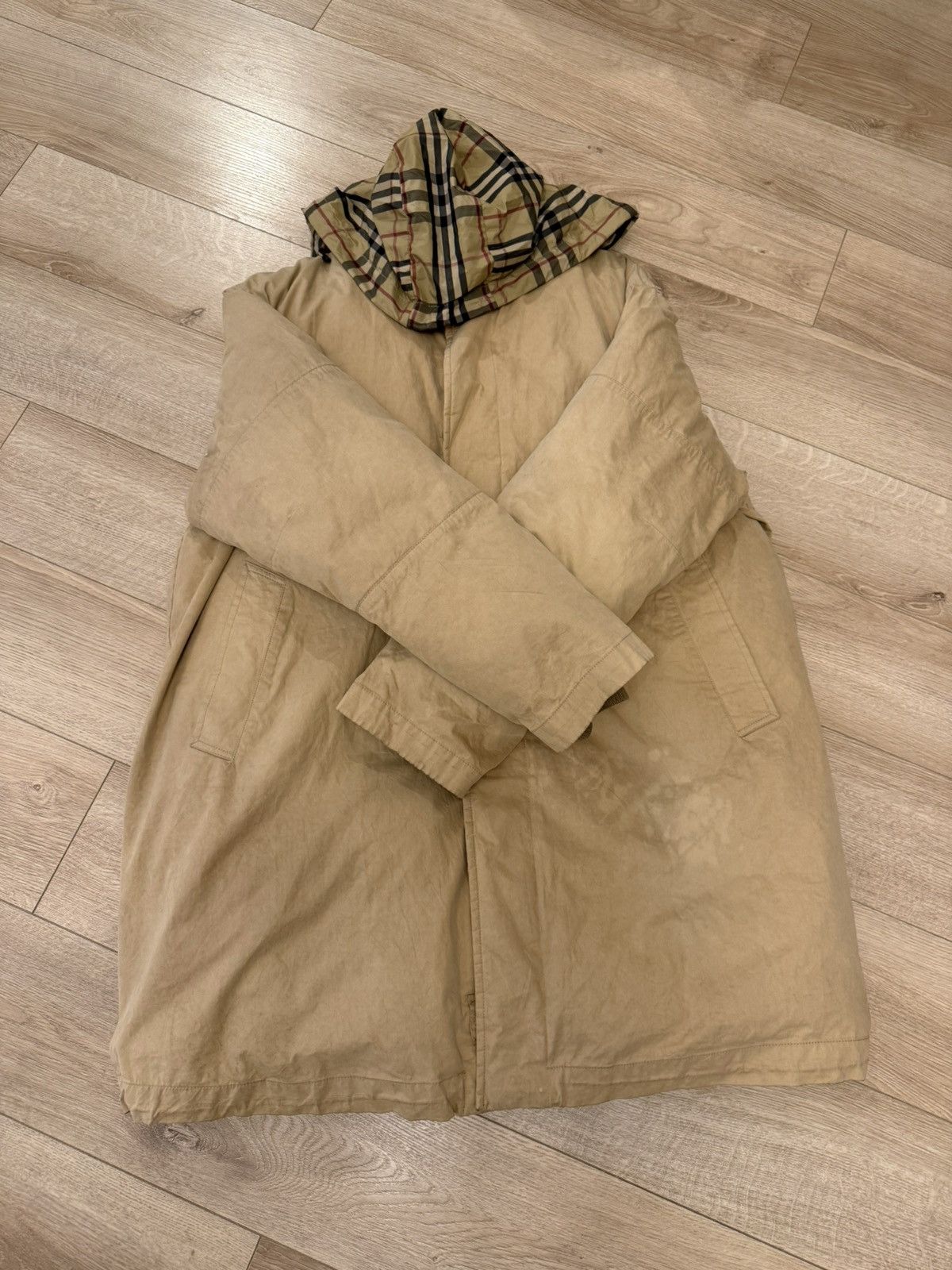 Burberry “Burberry” Winter jacket “Vintage” Size US XL / EU 56 / 4 - 3 Thumbnail