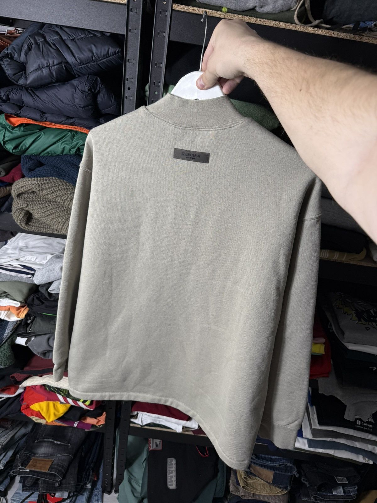Fear of God Fear Of God Essentials Crewneck Sweatshirt Beige Oversized Size US XS / EU 42 / 0 - 17 Thumbnail