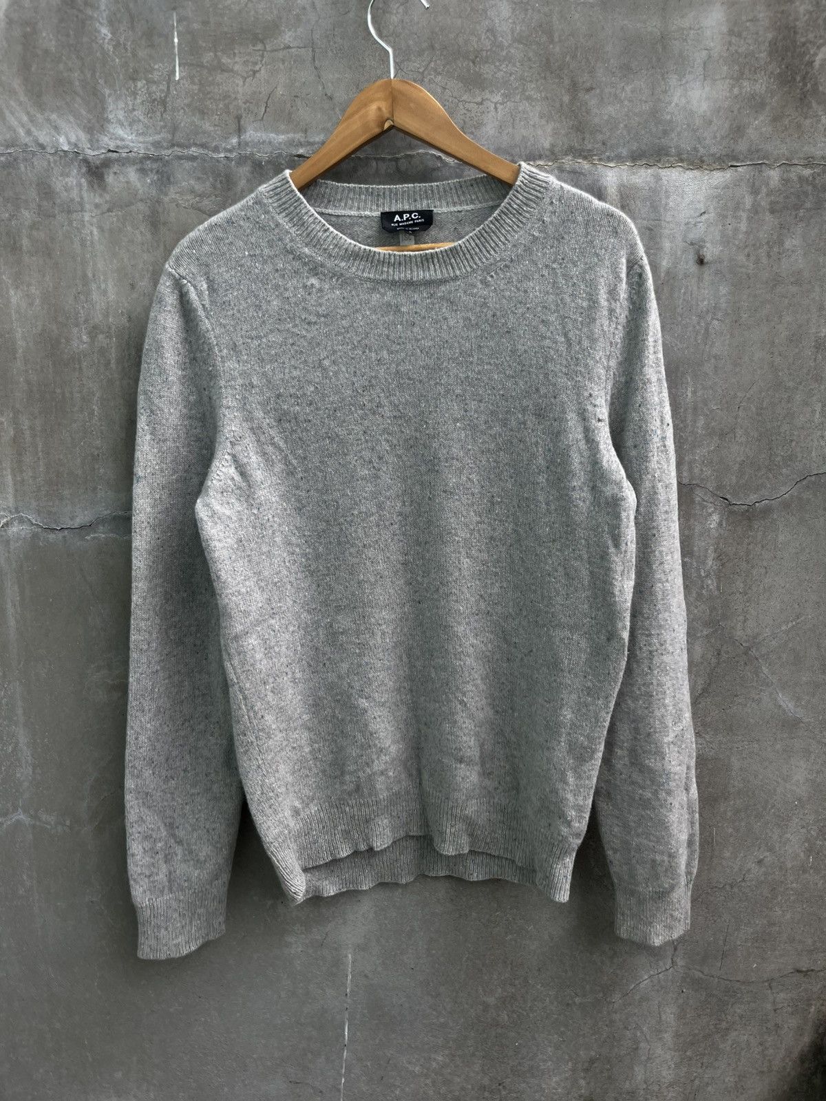 A.P.C. Wool Sweater Size US L / EU 52-54 / 3 - 1 Thumbnail