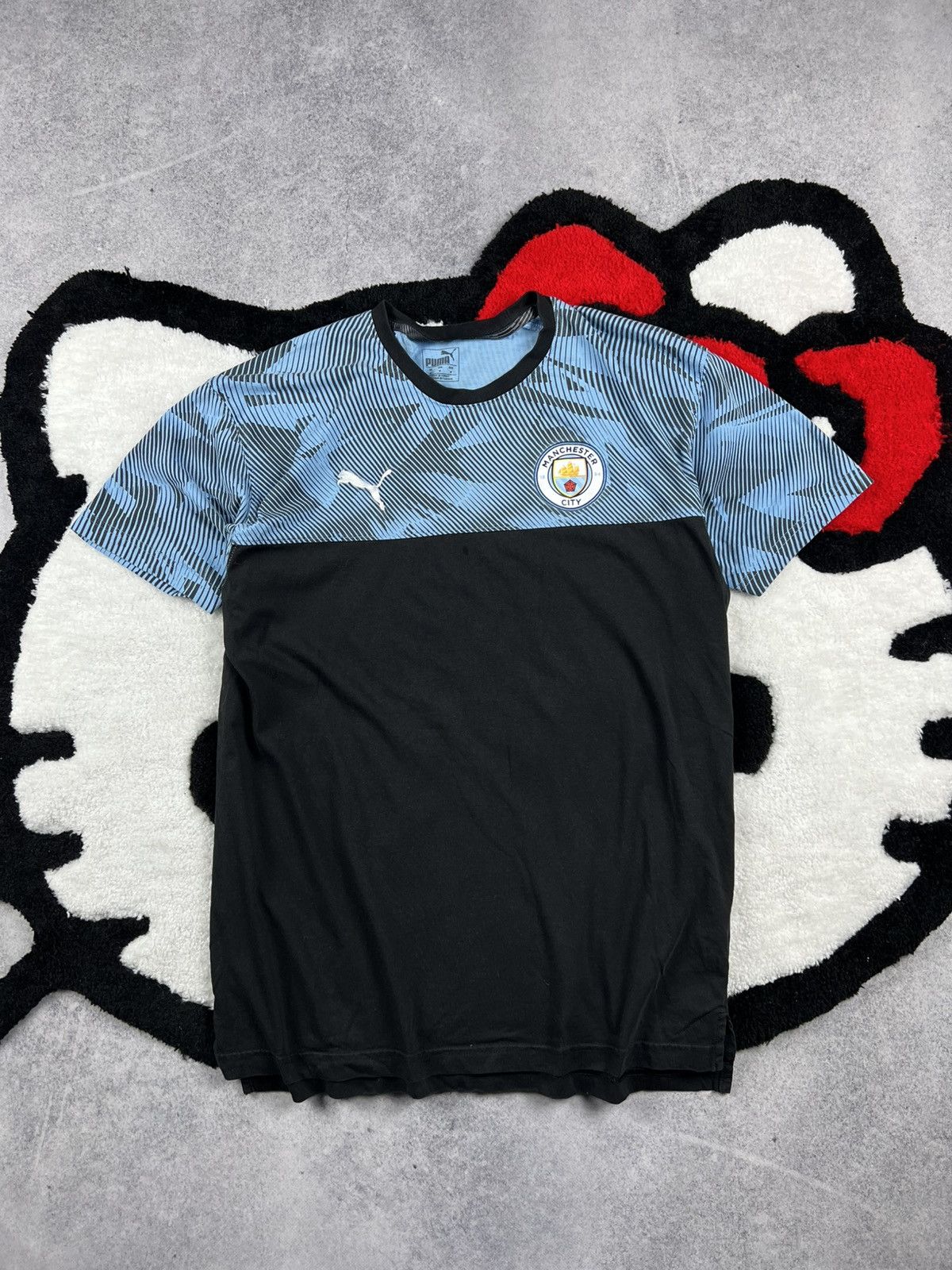 Puma Puma Manchester City 2019/2020 Football Soccer Cotton Shirt Size US M / EU 48-50 / 2 - 1 Thumbnail