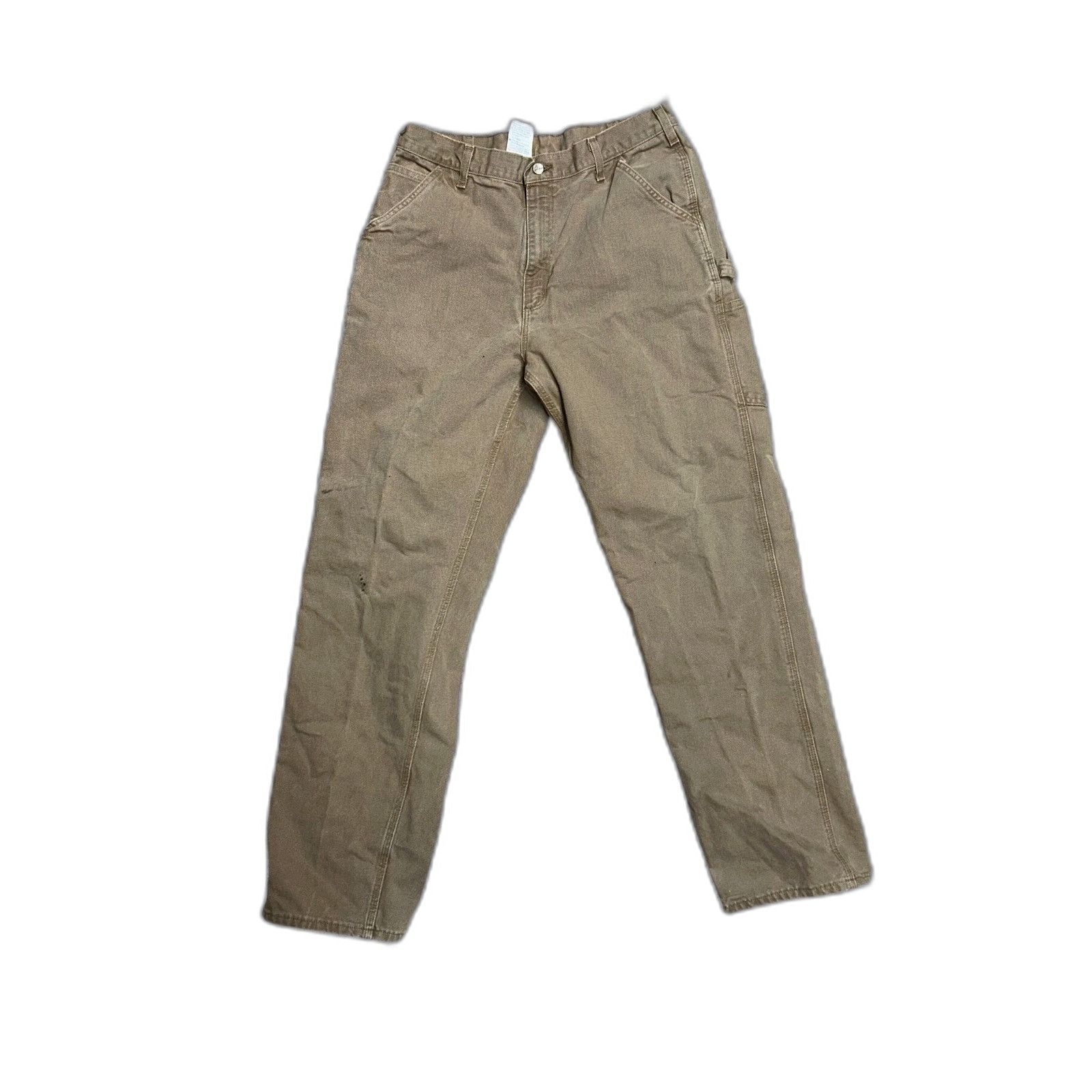 Carhartt Carhartt Pants Mens 36x35 Brown Duck Canvas Carpenter Dungar Size US 36 / EU 52 - 6 Thumbnail