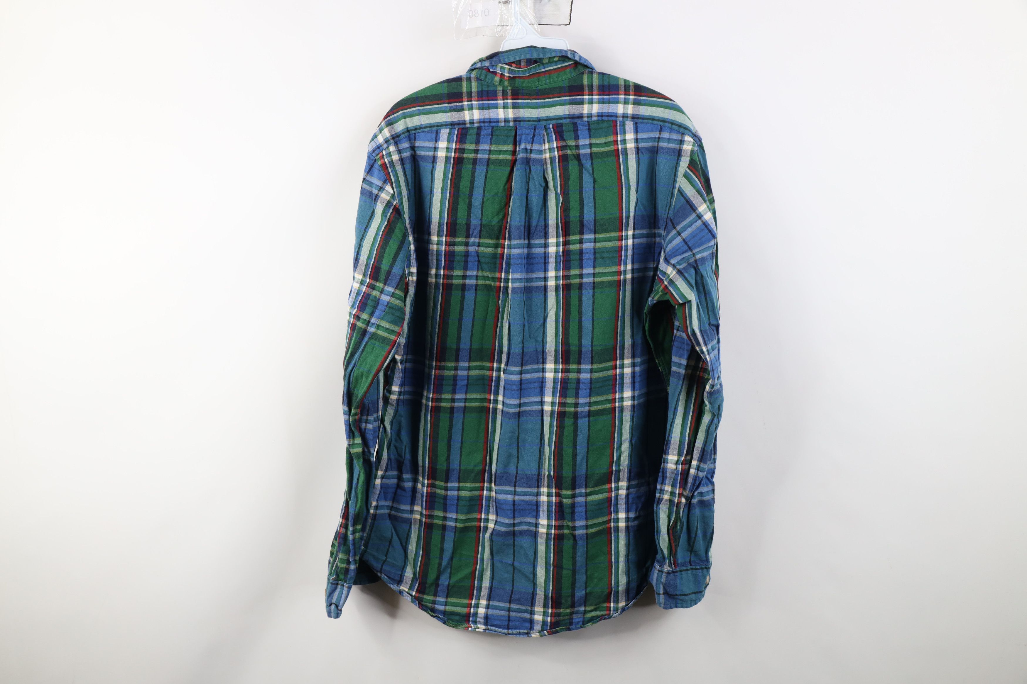 Polo Ralph Lauren Vintage 90s Ralph Lauren Fit Flannel Button Down Shirt Size US L / EU 52-54 / 3 - 9 Thumbnail