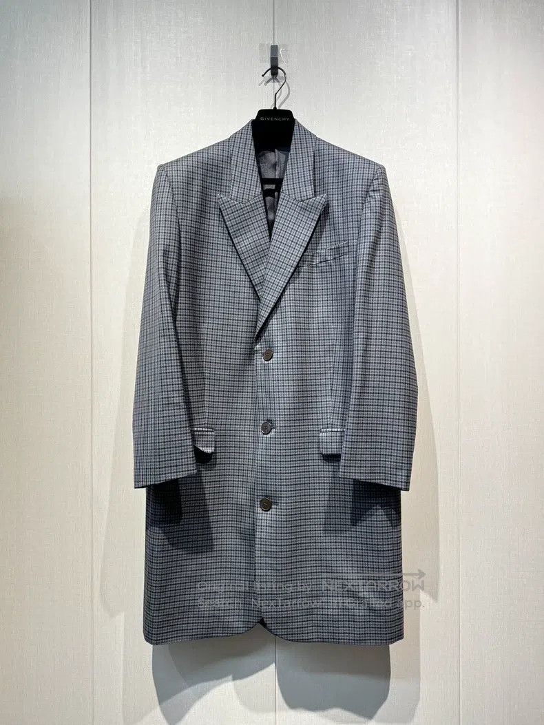 Martine Rose Martine Rose Plaid wool coat jacket Size US S / EU 44-46 / 1 - 1 Thumbnail