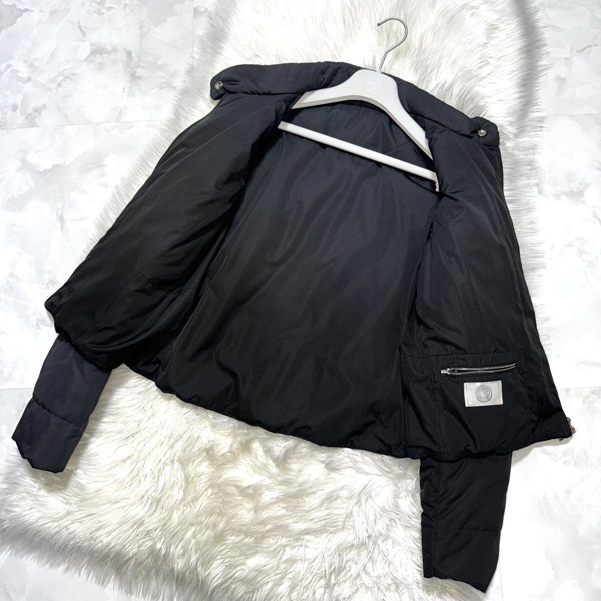Hermes Hermes W-ZIP padded nylon jacket XL black HERMES puffer Size US XL / EU 56 / 4 - 7 Thumbnail