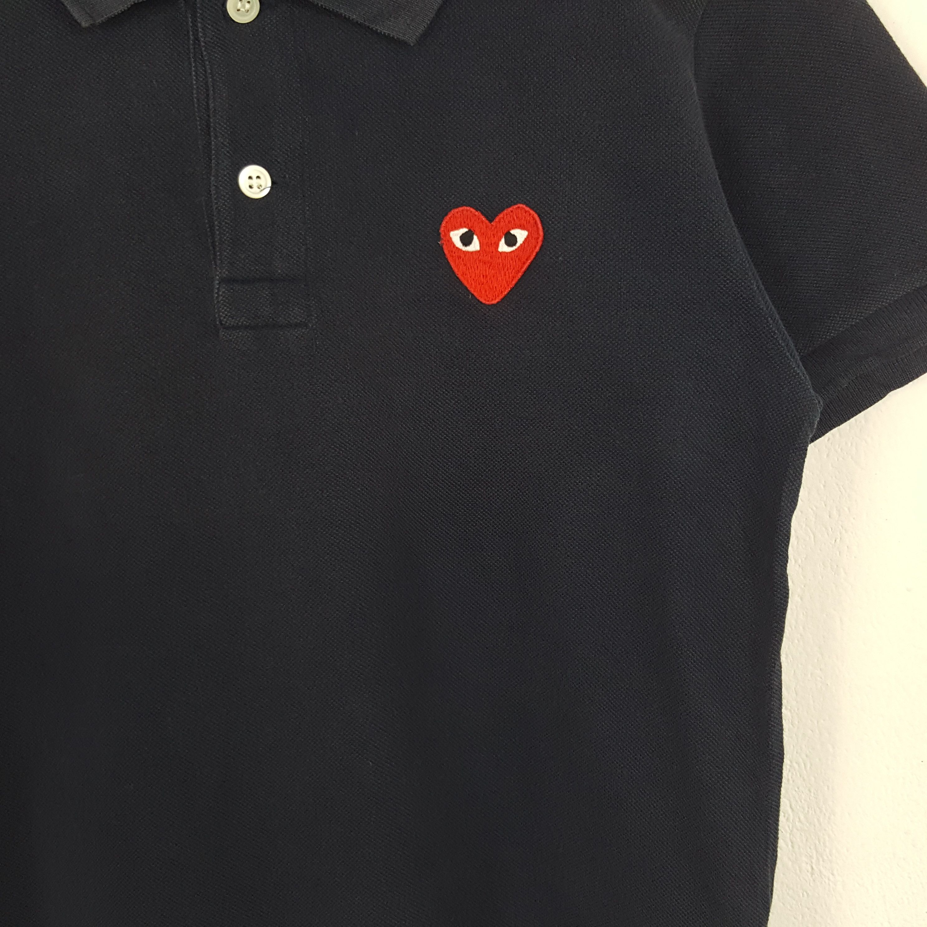 Comme des Garcons PLAY × Japanese Brand × Vintage Vintage Comme des Garcons Play Japanese Brand Polos Size US S / EU 44-46 / 1 - 2 Thumbnail