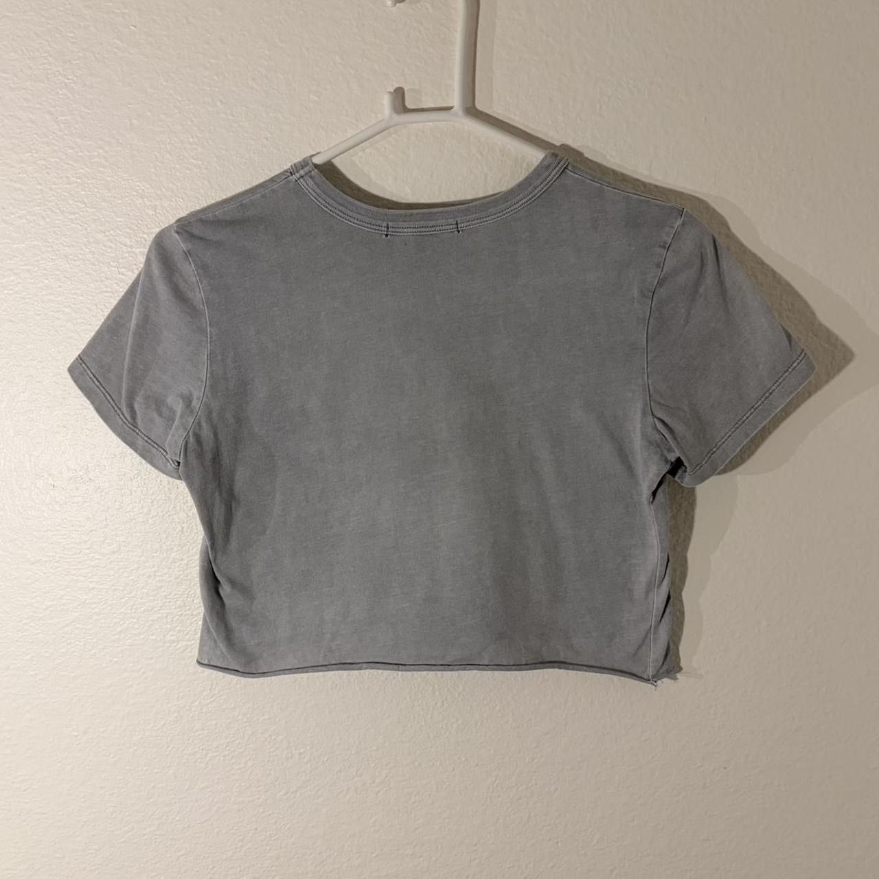 Forever 21 Forever 21 grey cropped t-shirt Size M / US 6-8 / IT 42-44 - 2 Thumbnail