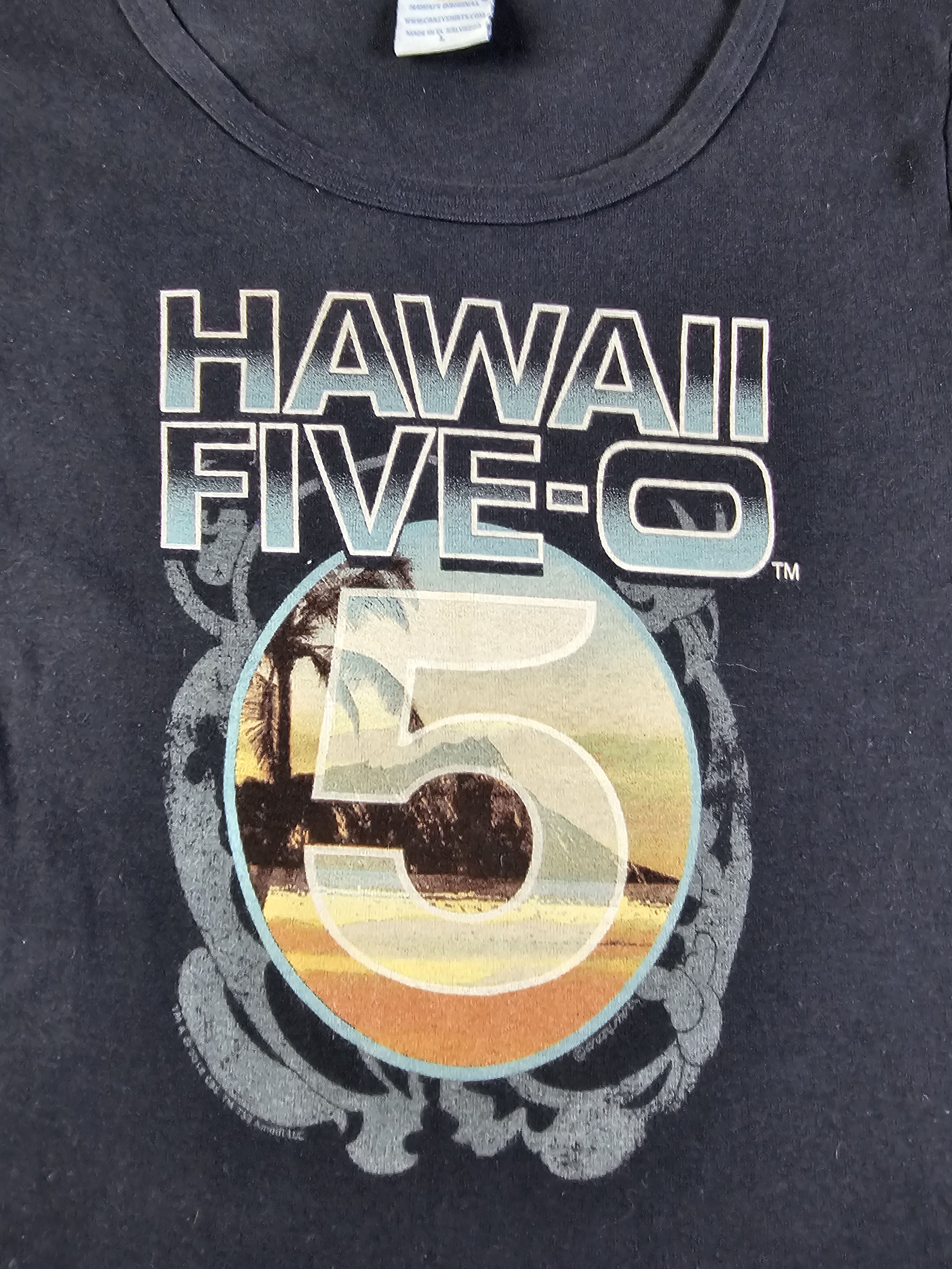 Other Crazy Shirts Hawaii Five-O TV Graphic Tee Black Women's L Size L / US 10 / IT 46 - 2 Thumbnail