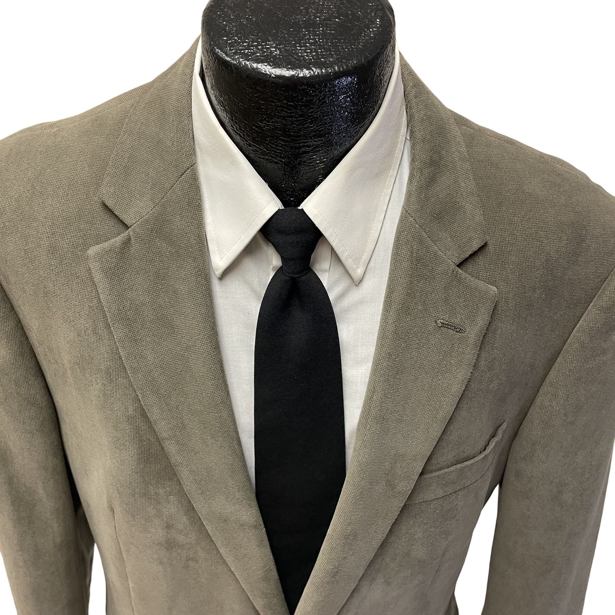 Andrew Fezza Vtg Andrew Fezza Sport Coat SOFT MICROFIBER Jacket Size 44R - 2 Thumbnail