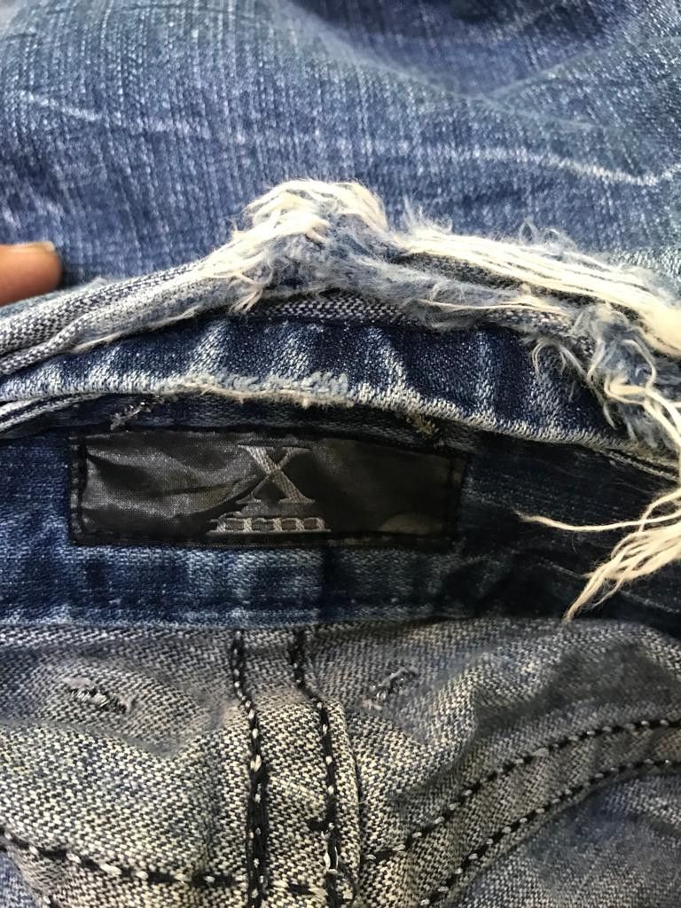 Hysteric Glamour × Japanese Brand X Frm Flare Denim Pants Size 32" / US 10 / IT 46 - 3 Thumbnail