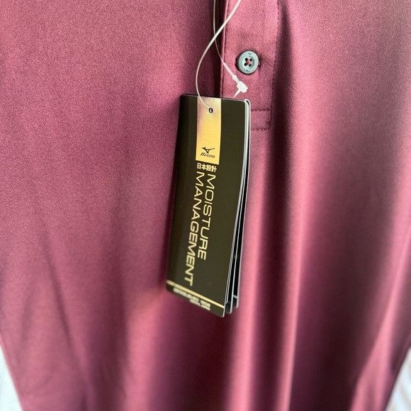 Mizuno NWT MIZUNO MEN’S T-SHIRT JERSEY BURGUNDY/GRAY SZ SMALL S Size US S / EU 44-46 / 1 - 2 Thumbnail
