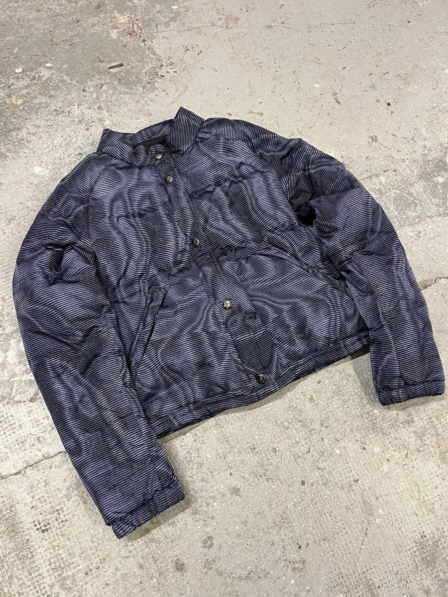 Prada Prada Blue Digital Line Puffer Jacket Size M / US 6-8 / IT 42-44 - 4 Thumbnail
