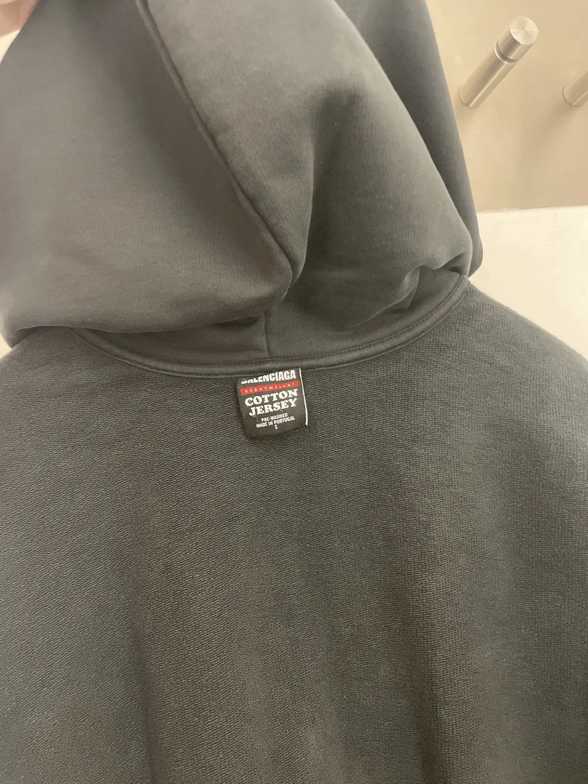 Balenciaga Loop Sports Icon Inside-Out Hoodie Size US S / EU 44-46 / 1 - 3 Thumbnail