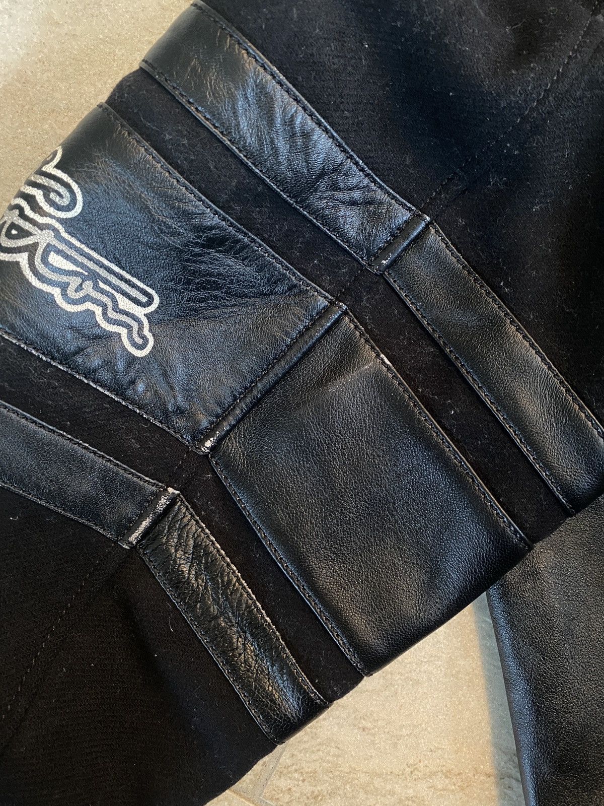 Louis Vuitton Louis Vuitton Black Musical Varsity Jacket Size US XL / EU 56 / 4 - 4 Thumbnail