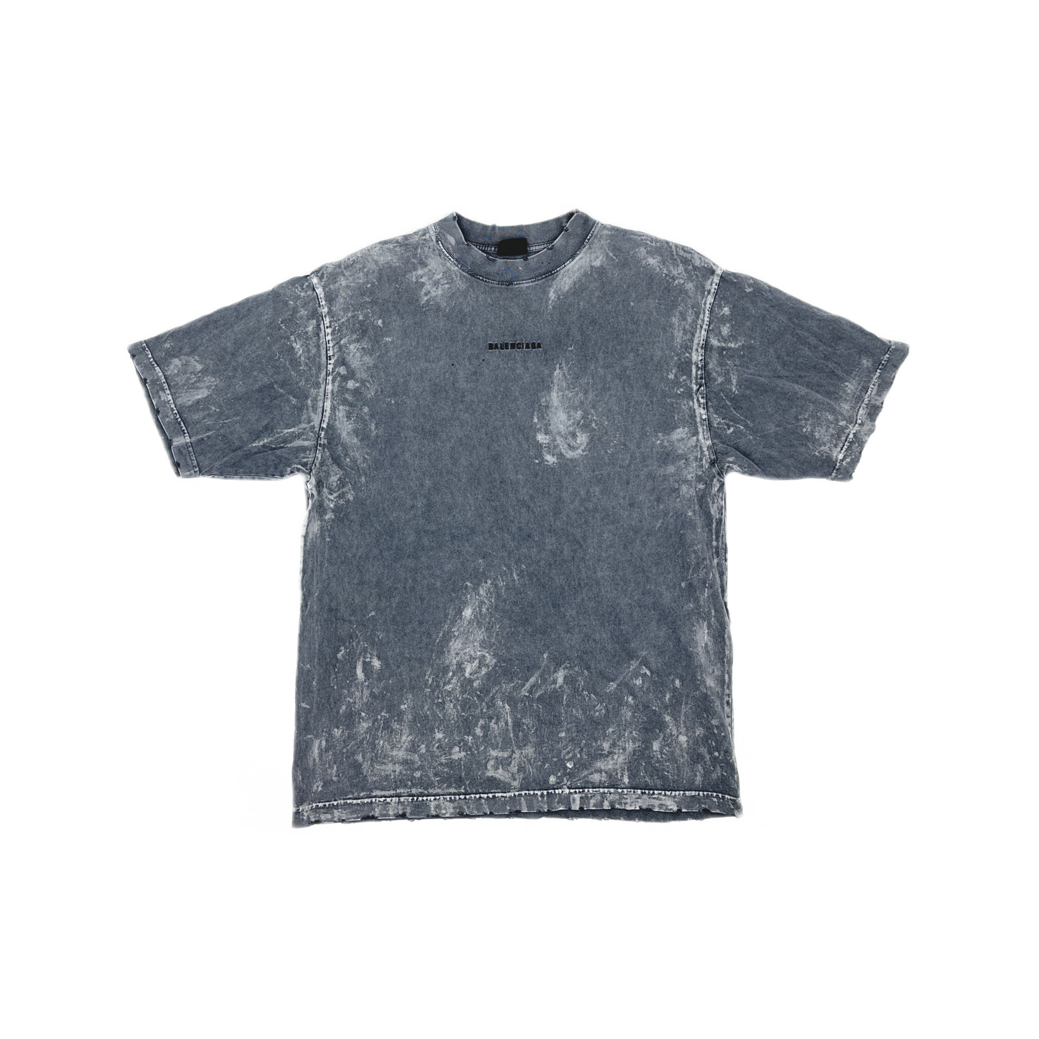 Balenciaga Balenciaga Embroidered Logo T-Shirt Size XS Size US XS / EU 42 / 0 - 1 Thumbnail