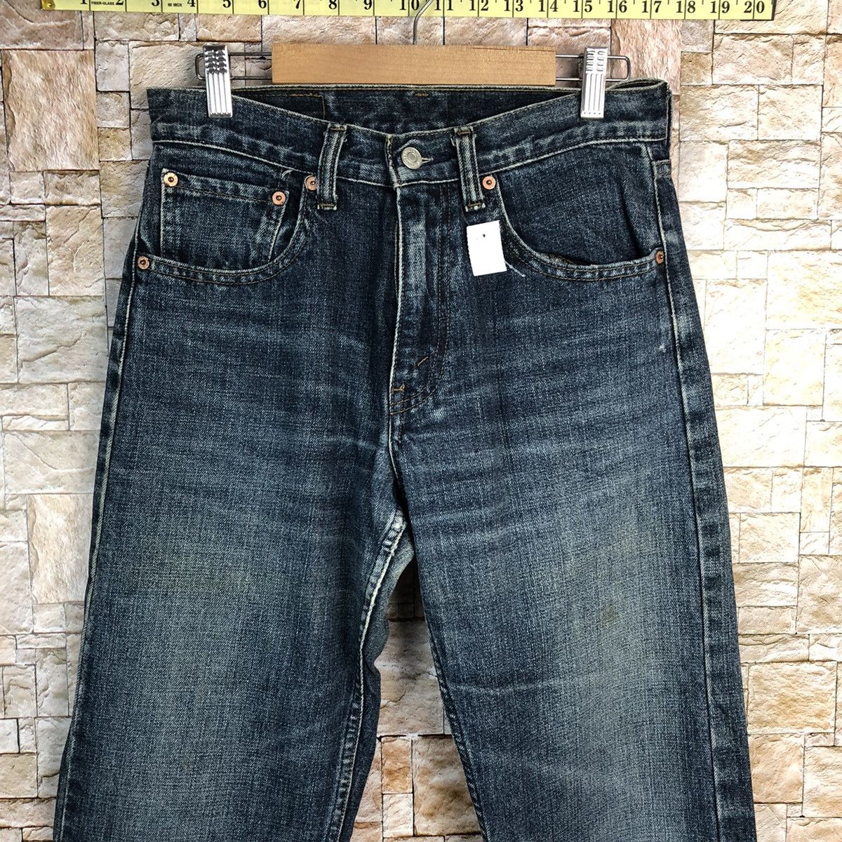 Levi's 534 Levis Blue Denim jeans Pants #7570 Size US 28 / EU 44 - 5 Thumbnail