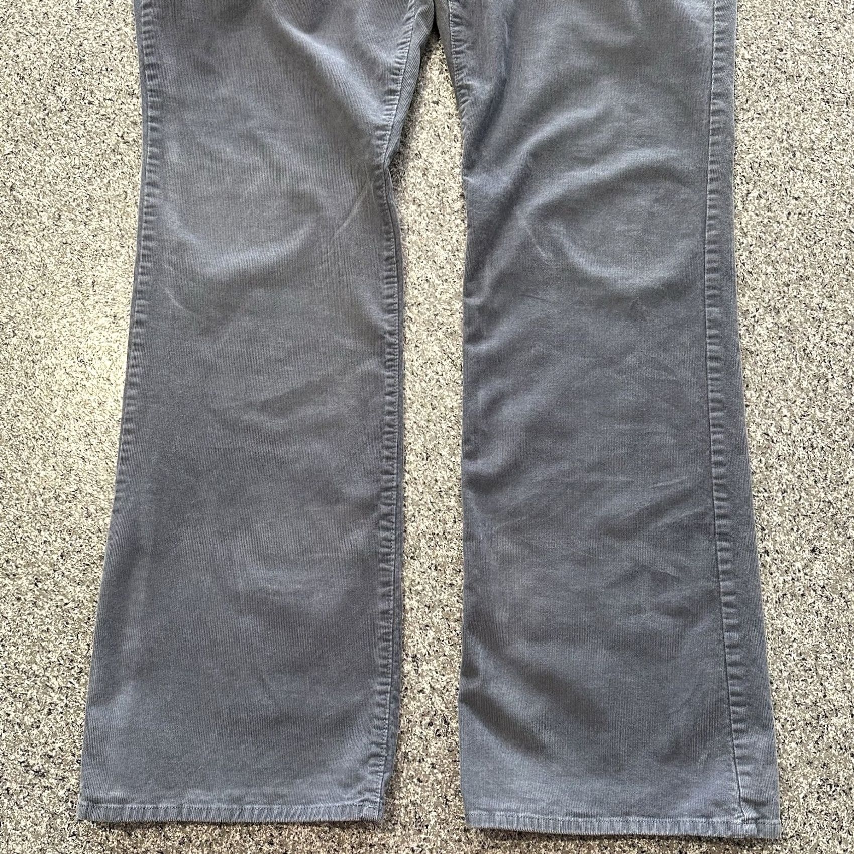 Eddie Bauer Eddie Bauer Pants Womens 16 Tall 36x34 Curvy Bootcut Corduroy Gray Stretch Size 16 Size 25" / US 0 / IT 36 - 3 Thumbnail