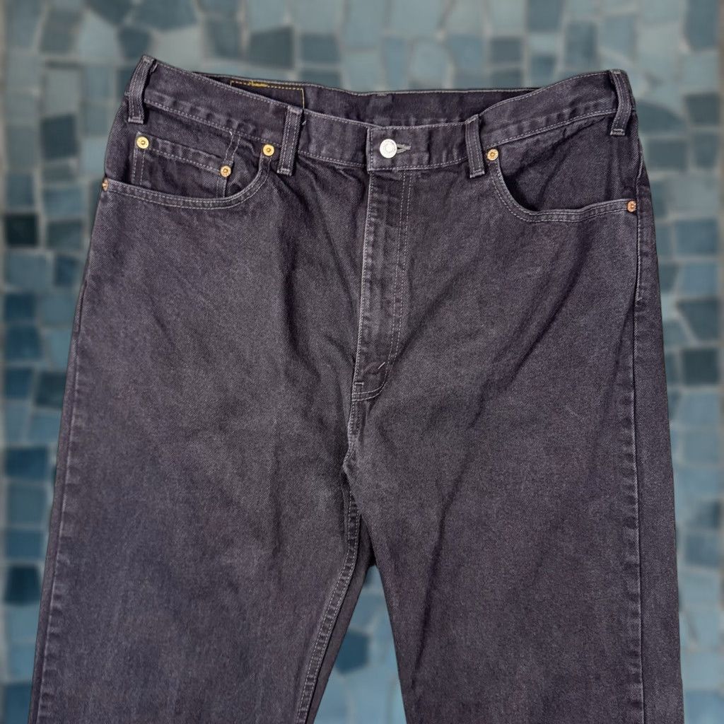 Levi's VINTAGE Levi's 505 Jeans Men 38x32 Paper Tag 1999 Canada Charcoal Wash Distressed Reg Straight Shirt Pants? Size US 38 / EU 54 - 1 Thumbnail