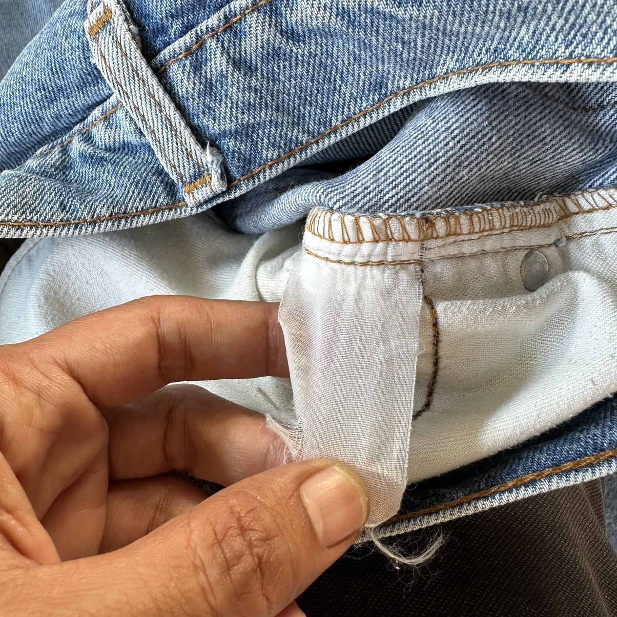 Levi's Vintage Levis 606 Faded Washed Distressed Denim 30x29 D564 Size US 30 / EU 46 - 16 Thumbnail