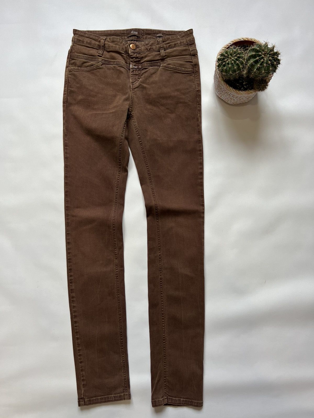 CLOSED × Marithe + Francois Girbaud Closed Brown Pants Jeans Womens Marithe Francois Girbaud Size 28" / US 6 / IT 42 - 1 Thumbnail