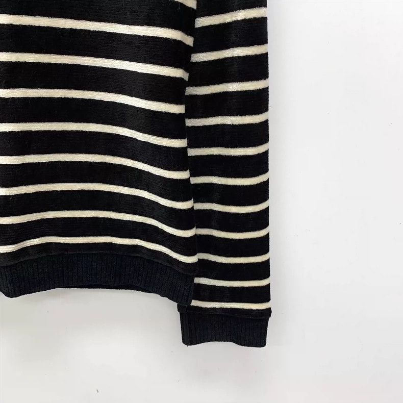 Saint Laurent Paris Saint Laurent Paris Color matching logo embroidered stripe Size S / US 4 / IT 40 - 4 Thumbnail
