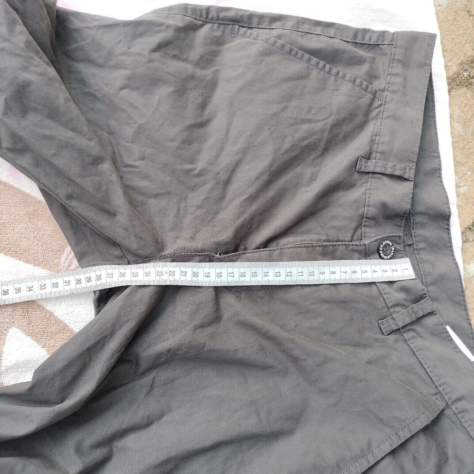 Dr. Denim Dr Denim Mens Jeans Chinos Mens Grey Slim Skinny Heywood Size US 30 / EU 46 - 9 Thumbnail