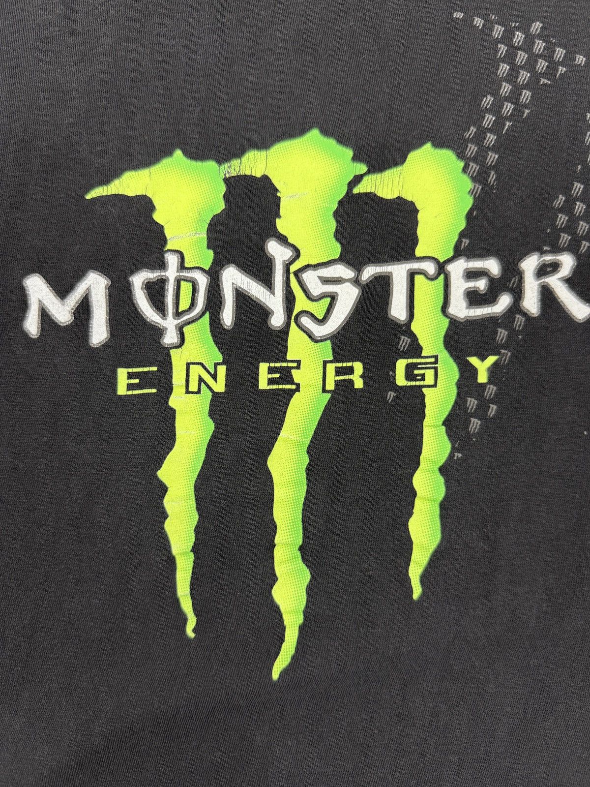 Other Y2K Vintage Monster Energy Logo Boxy T-Shirt Size US XL / EU 56 / 4 - 5 Thumbnail