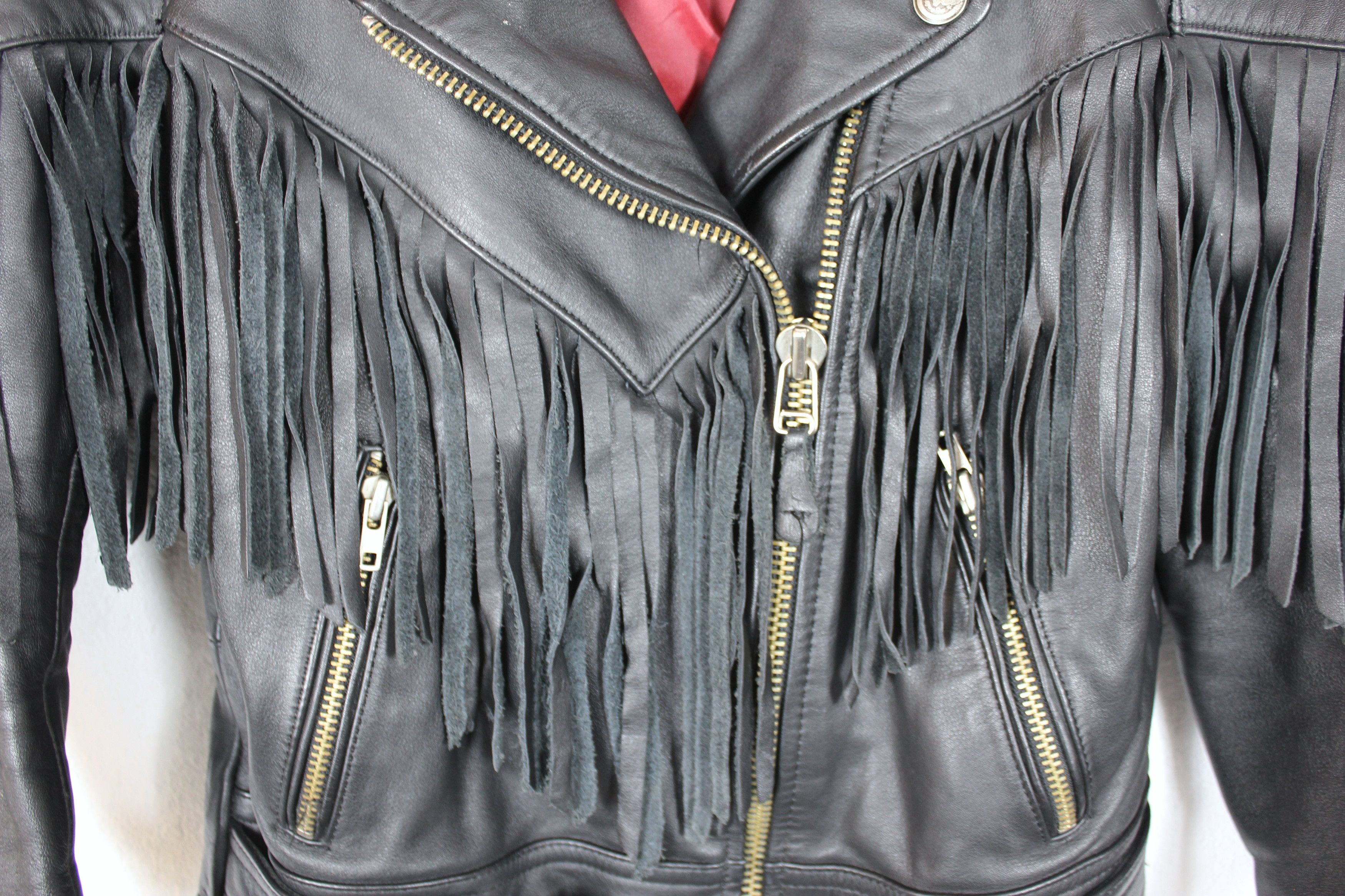 Cowboy Equipment × Leather × Vintage Echtes Leder Leather Jacket Size M Size M / US 6-8 / IT 42-44 - 7 Thumbnail