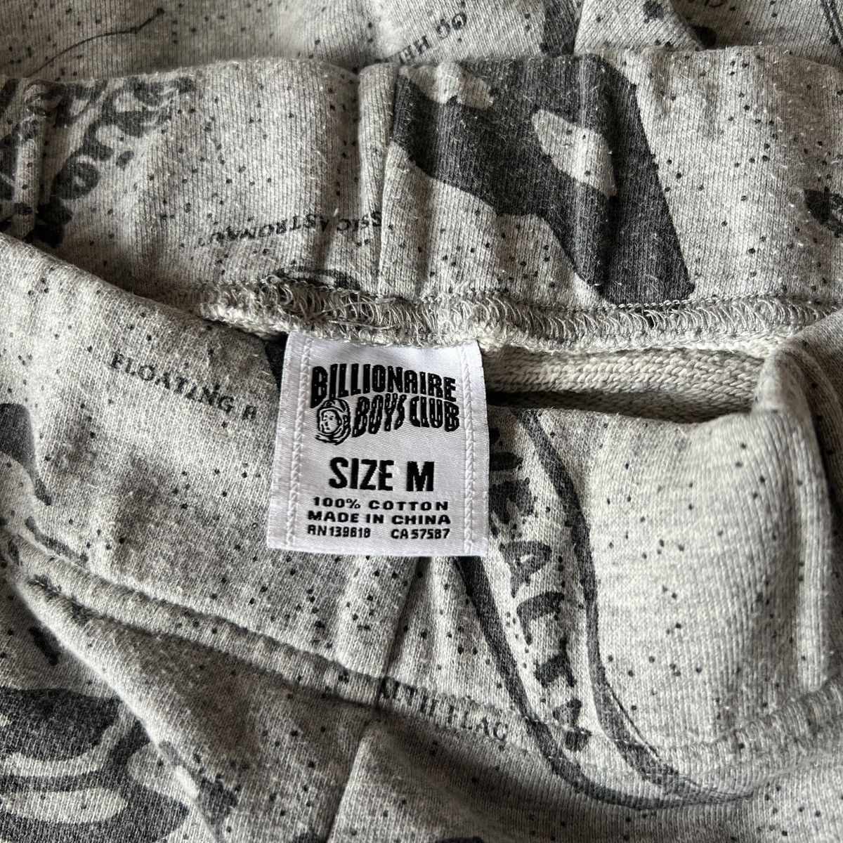 Billionaire Boys Club Billionaire Boys Club Grey Cotton Shorts Size US 32 / EU 48 - 7 Thumbnail