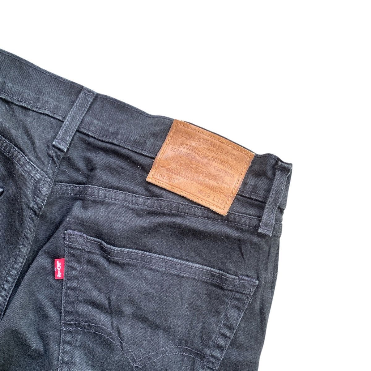 Levi's × Levi's Vintage Clothing Vintage Levi’s Premium 505 Big E Black Denim Pants Size US 32 / EU 48 - 6 Thumbnail