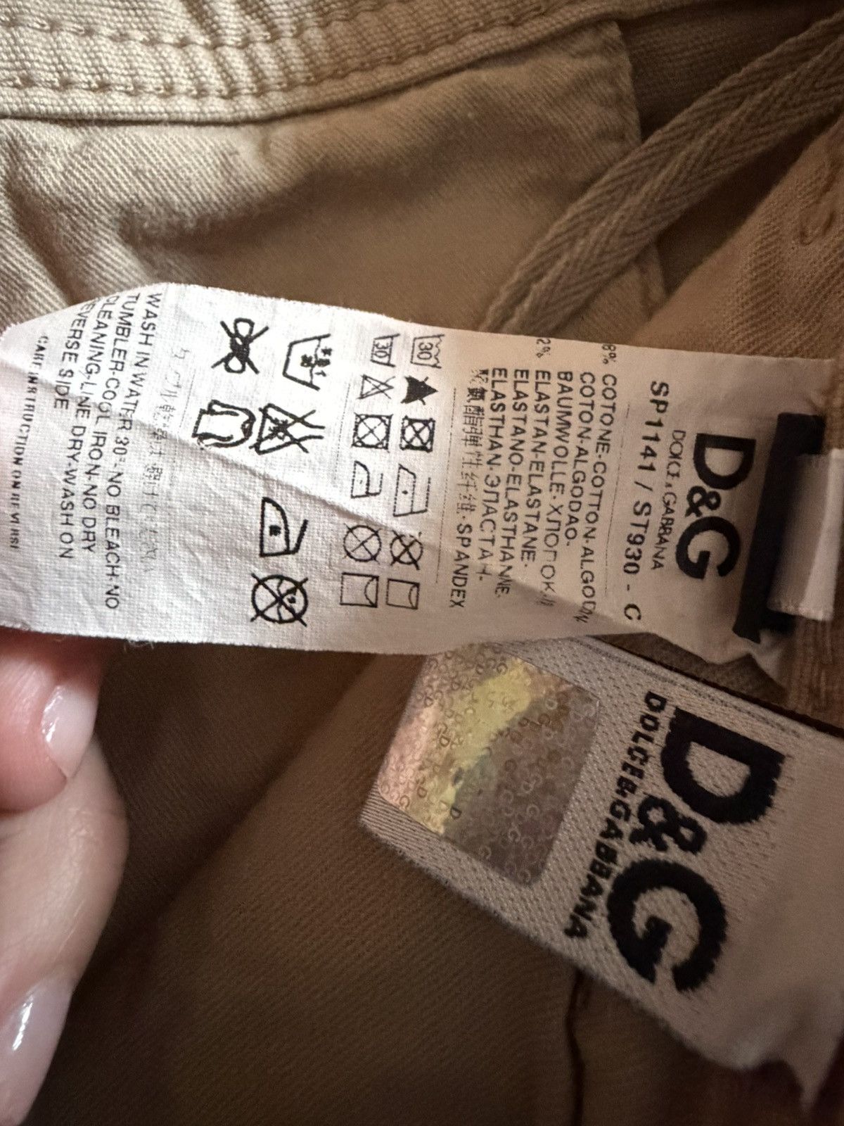 Dolce & Gabbana D&G pants Size 25" / US 0 / IT 36 - 10 Thumbnail