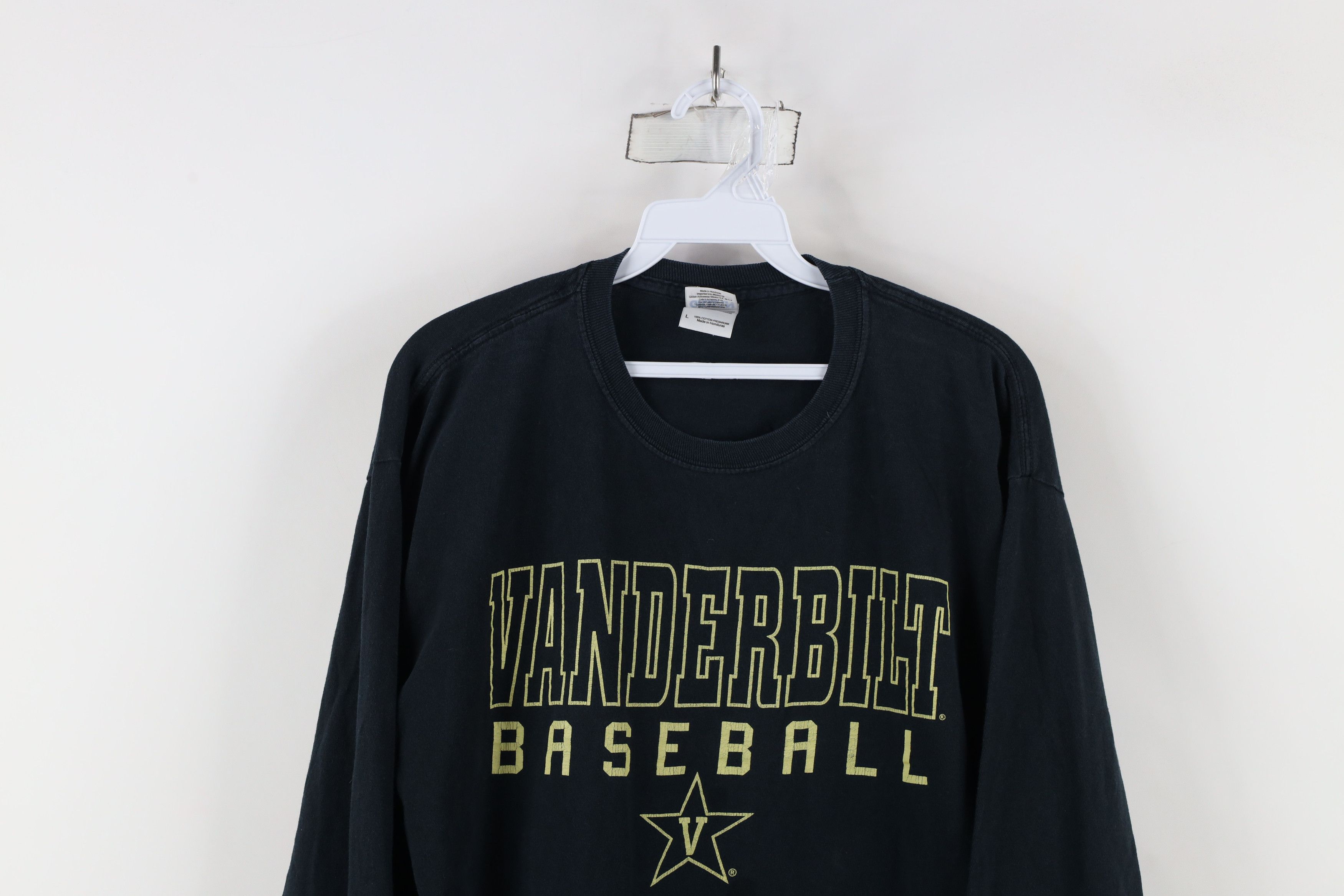 Vintage Vintage Vanderbilt University Baseball Long Sleeve T-Shirt Size US L / EU 52-54 / 3 - 2 Thumbnail