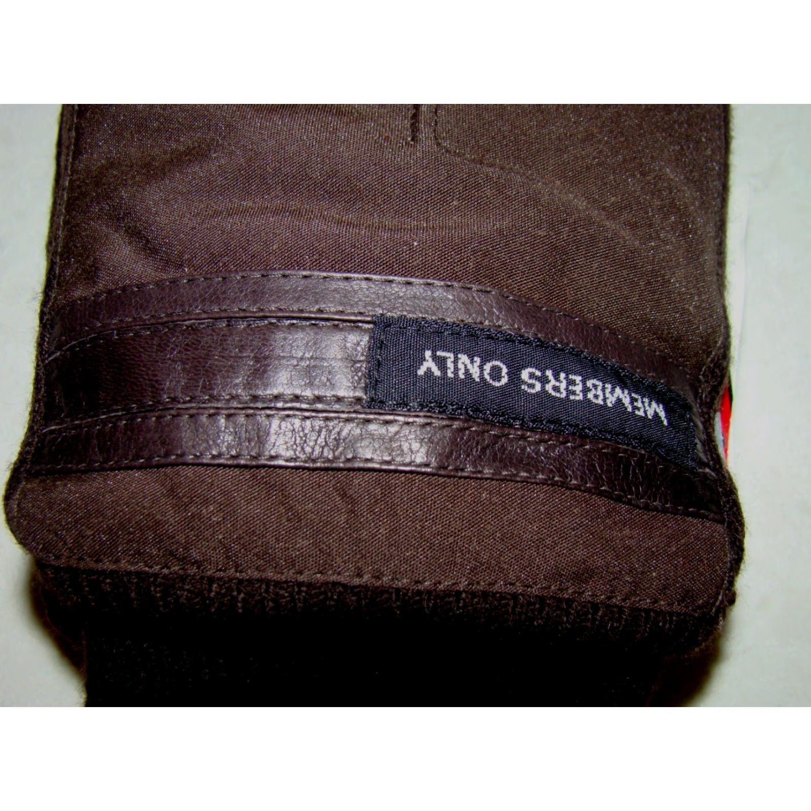 Members Only VINTAGE Members Only Aris Glove L Brown Thinsulate Insulated Driving Men’s Size ONE SIZE - 5 Thumbnail