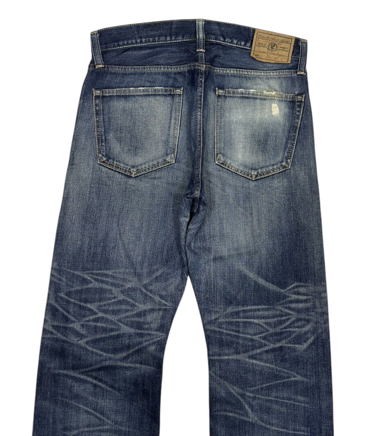 Hysteric Glamour Vintage Japan Blue Jeans Nippon Back Number Denim Size US 33 - 6 Thumbnail